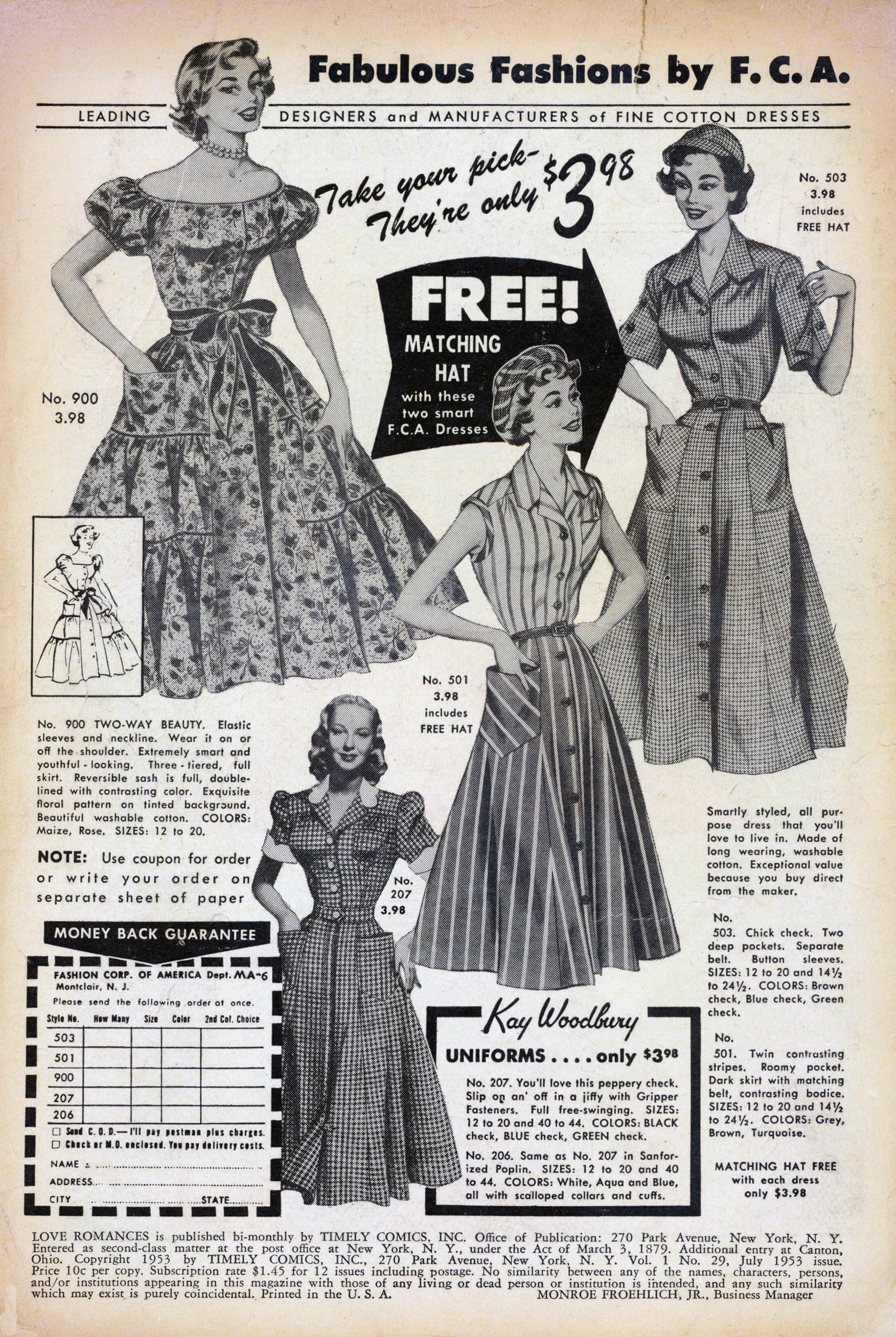 Read online Love Romances comic -  Issue #29 - 2