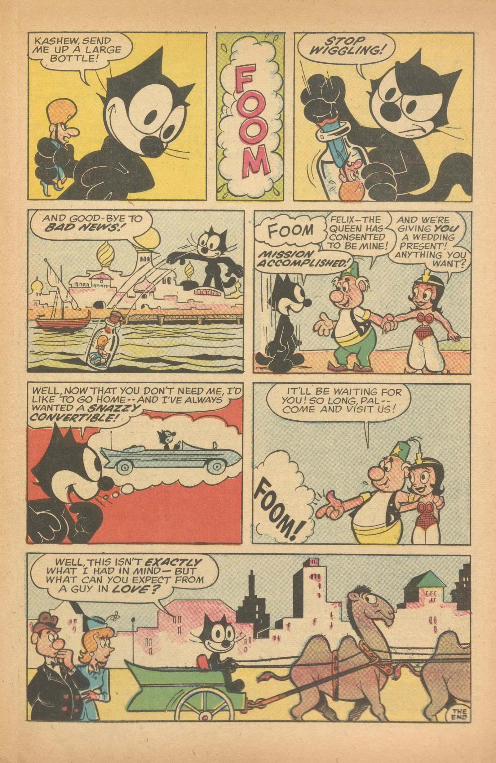 Read online Felix the Cat (1955) comic -  Issue #87 - 25