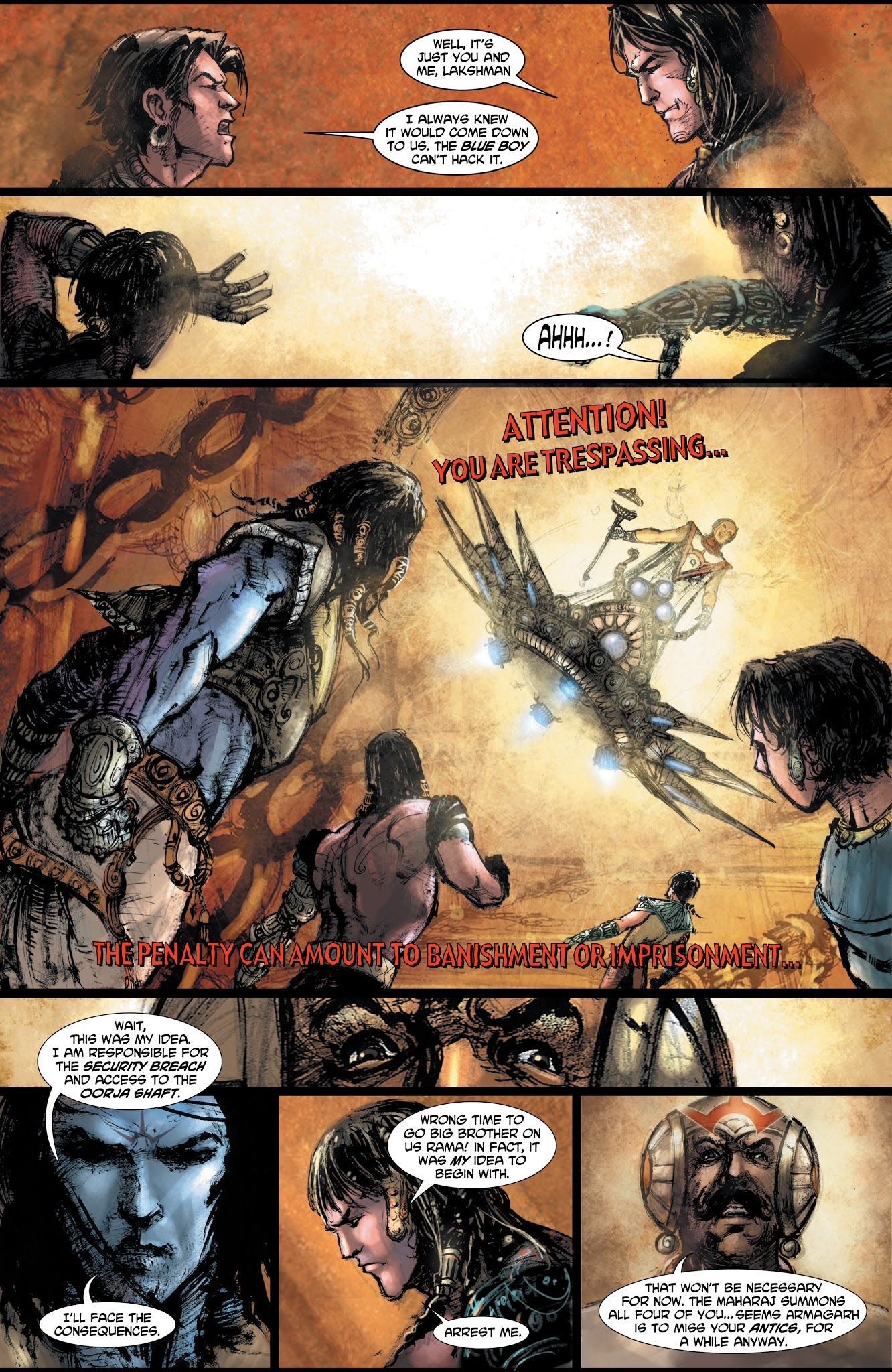 Read online Ramayan 3392 A.D. comic -  Issue #1 - 12