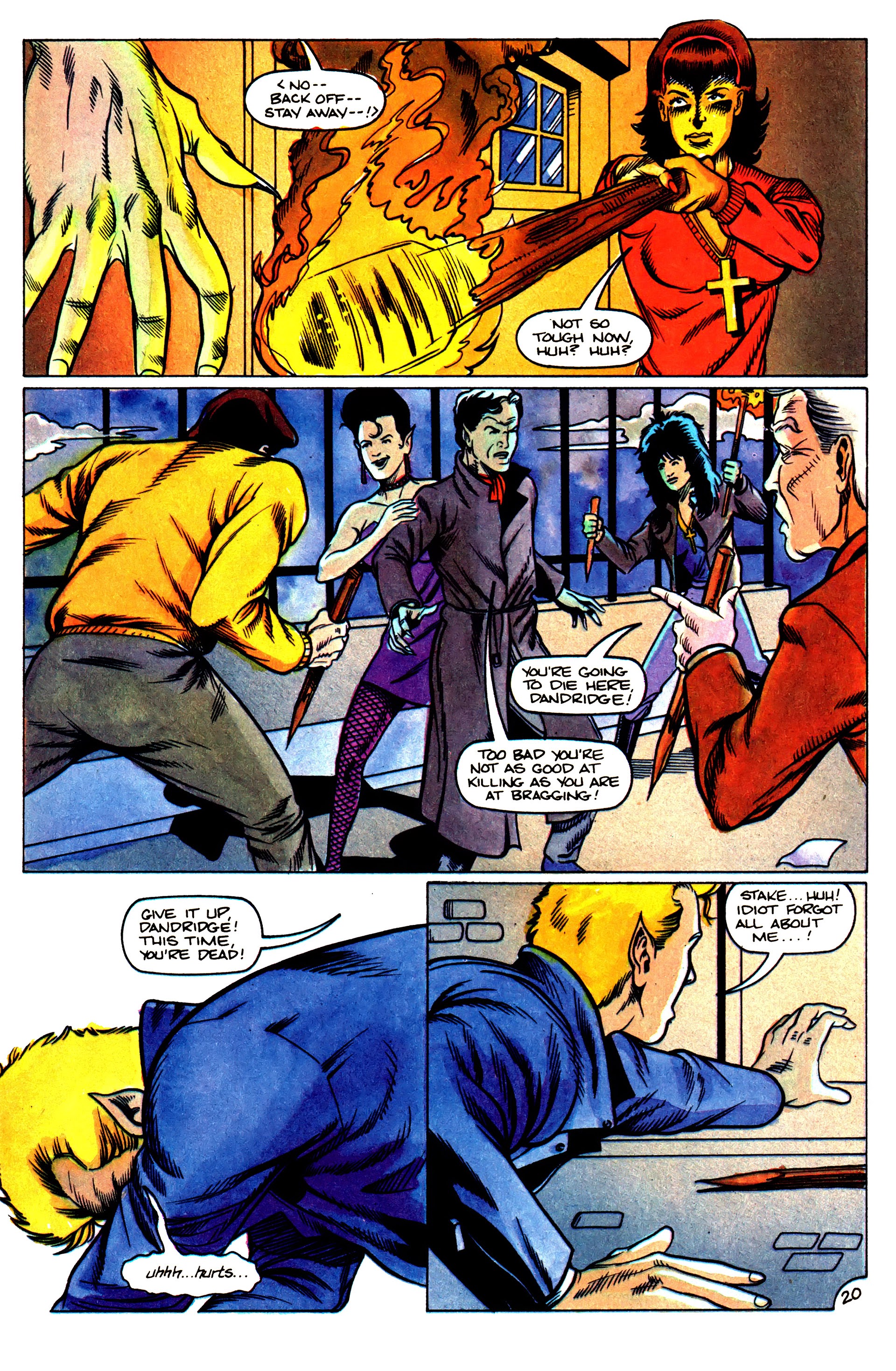 Read online Fright Night (1988) comic -  Issue #22 - 24