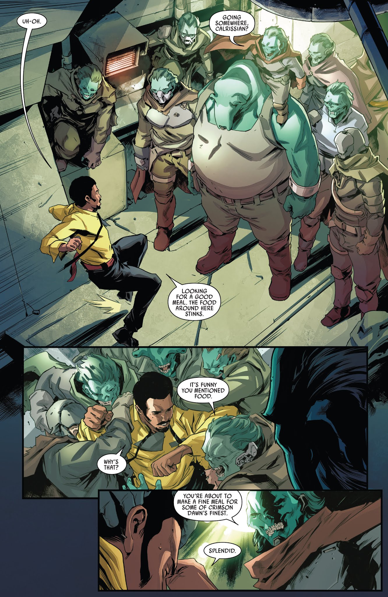 Read online Star Wars: Lando: Double Or Nothing comic -  Issue #3 - 14
