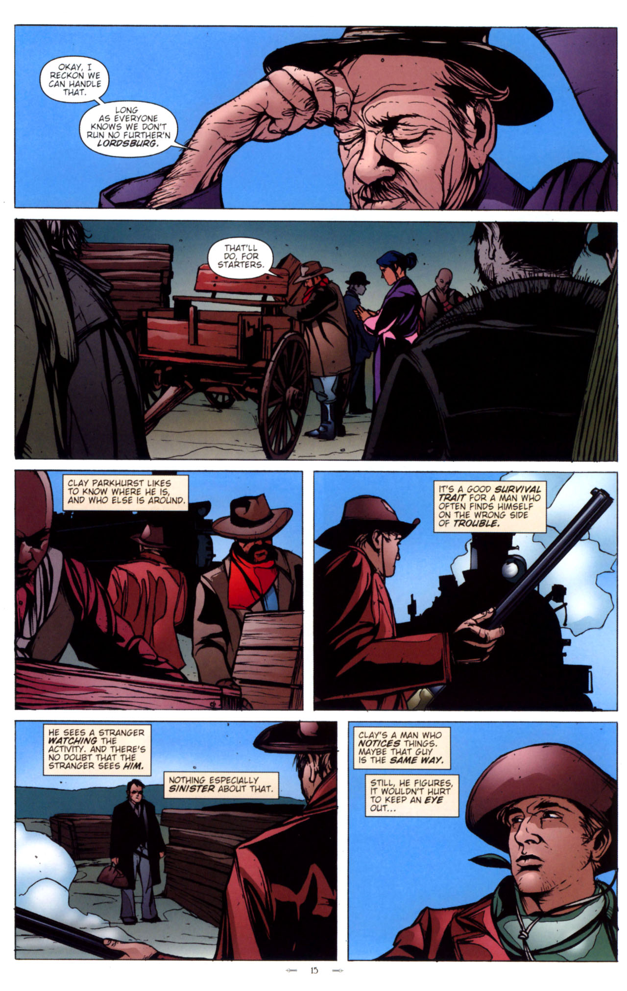 Read online Desperadoes: Banners of Gold comic -  Issue #4 - 17