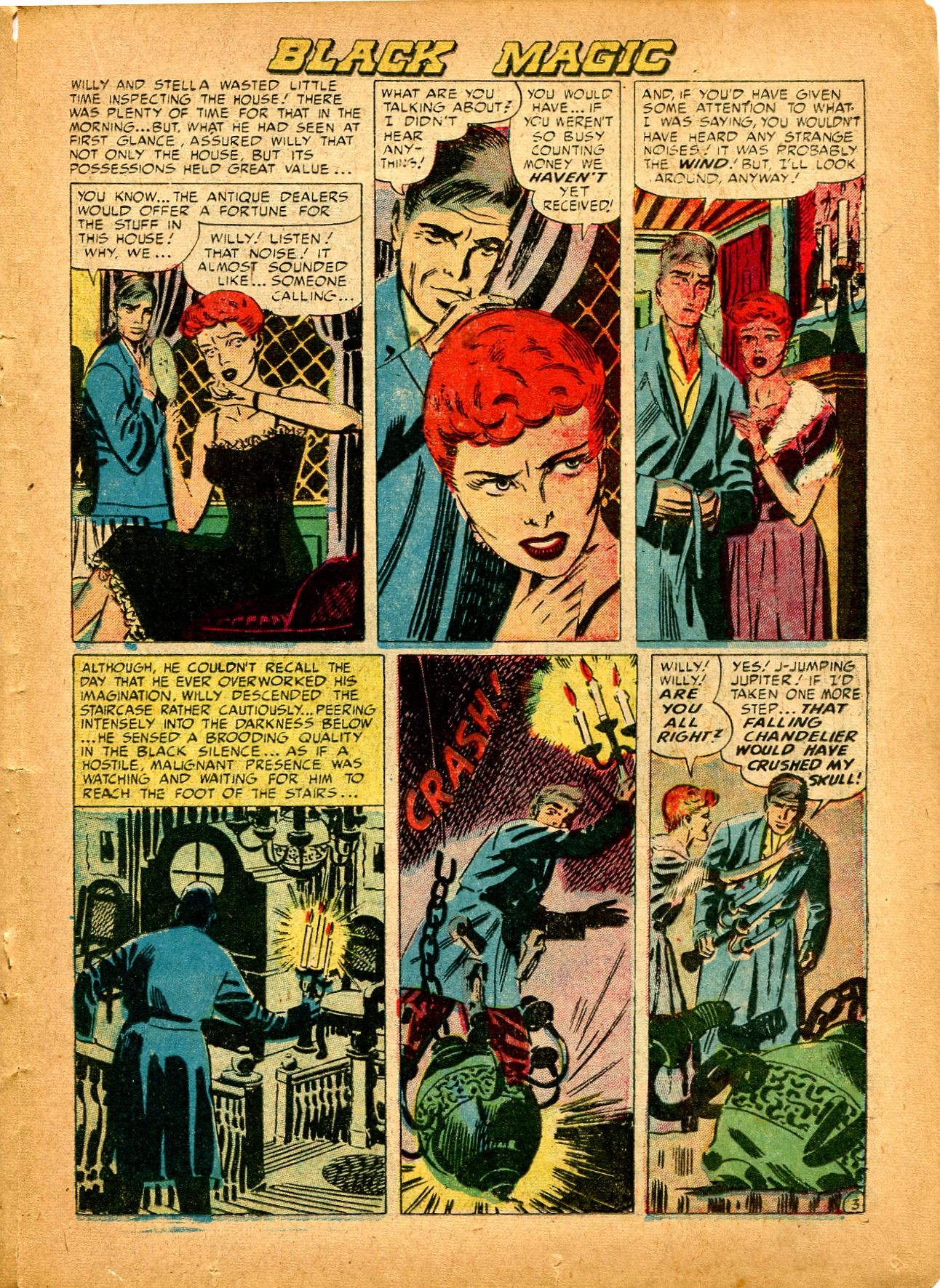 Read online Black Magic (1950) comic -  Issue #8 - 25