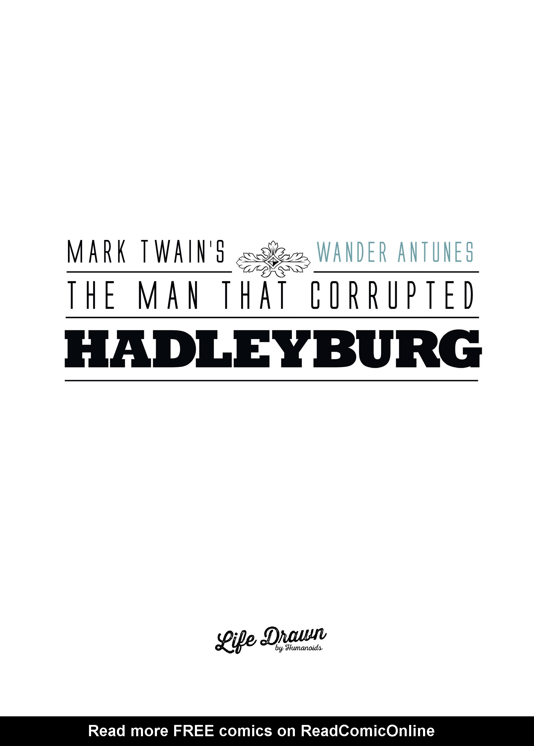 Read online The Man That Corrupted Hadleyburg comic -  Issue # TPB - 2