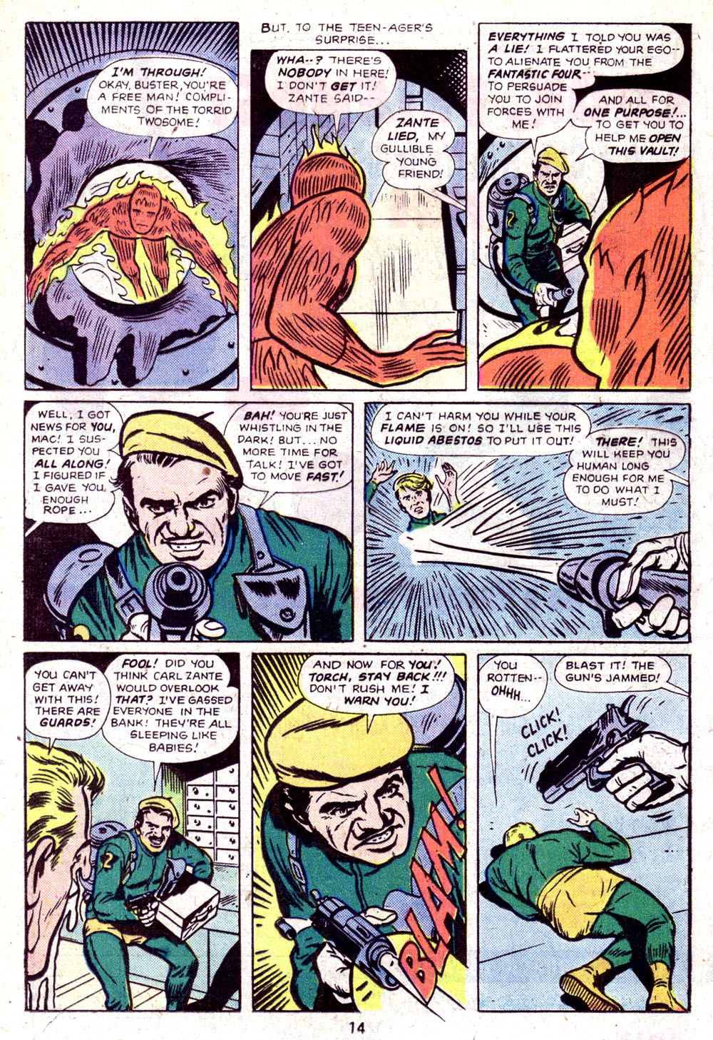 Read online The Human Torch (1974) comic -  Issue #6 - 9