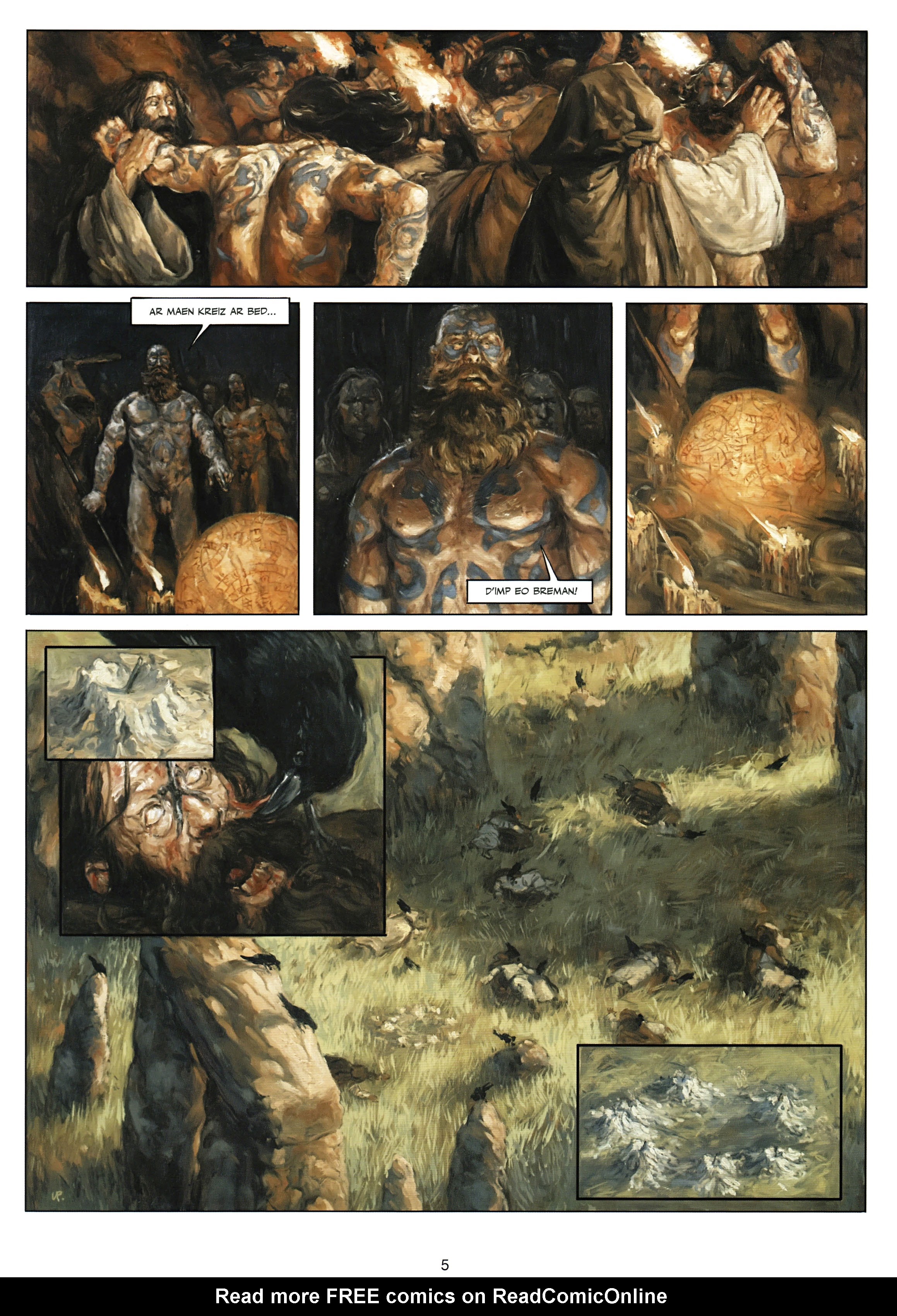 Read online Stonehenge comic -  Issue #1 - 6