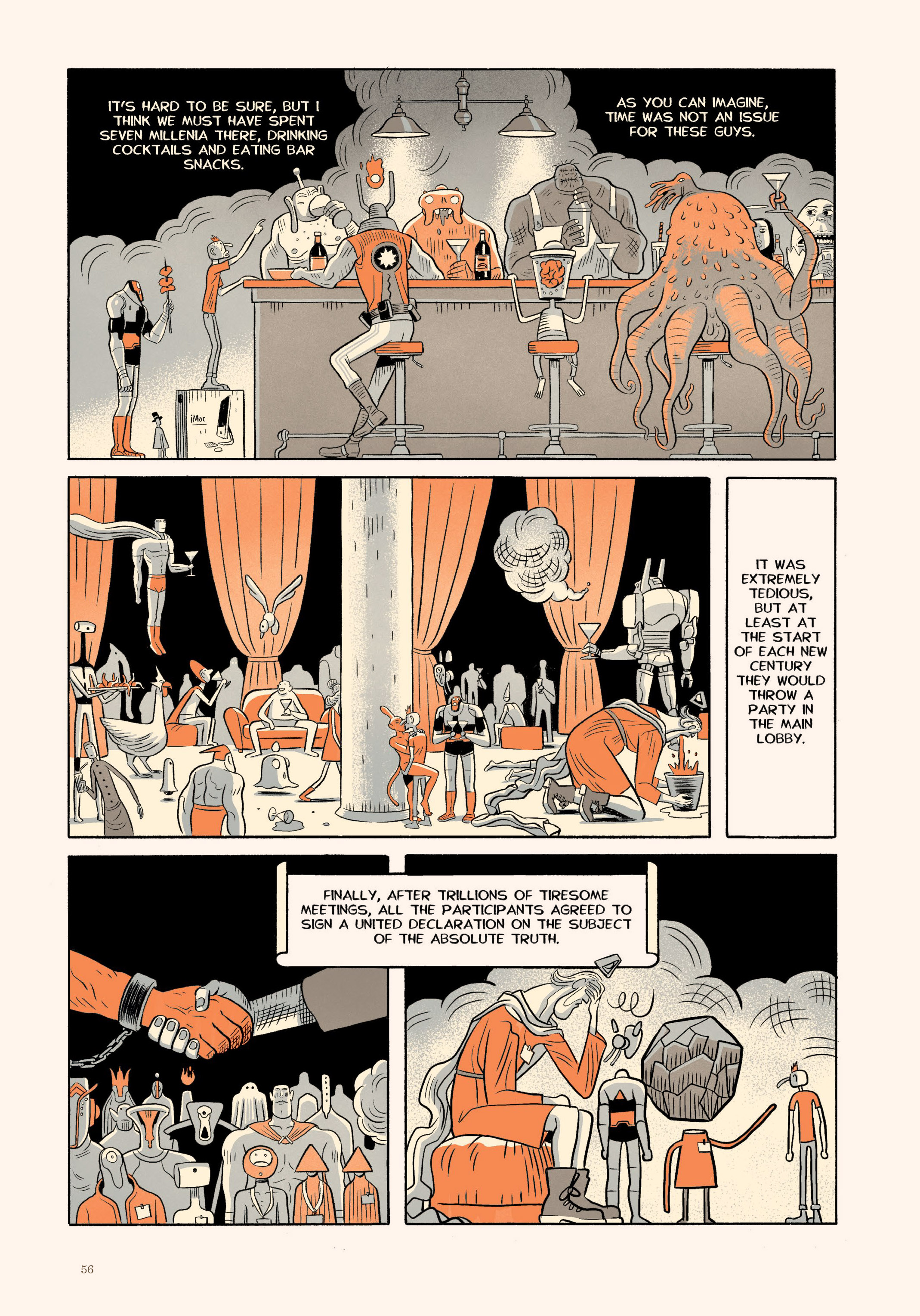 Read online Now: The New Comics Anthology comic -  Issue #4 - 57