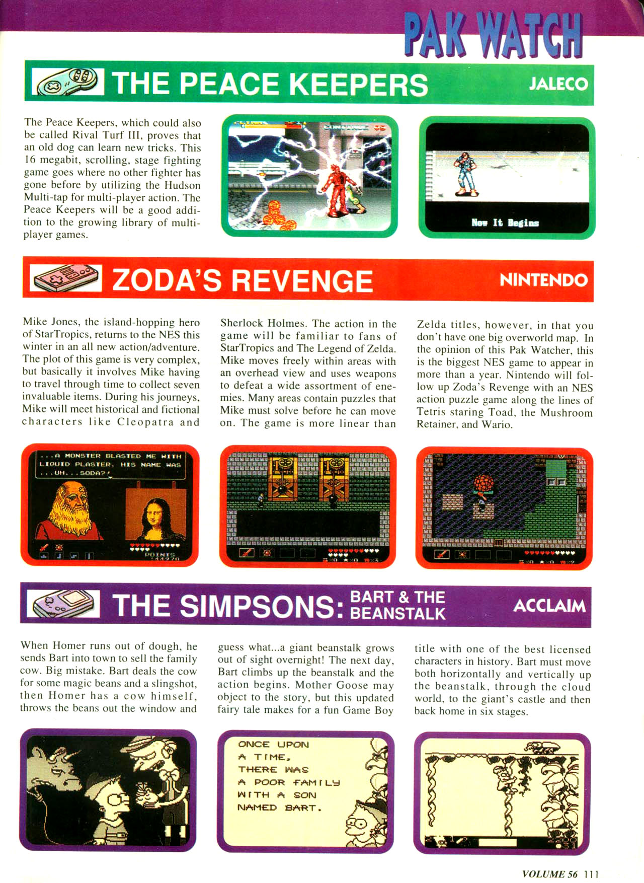 Read online Nintendo Power comic -  Issue #56 - 140