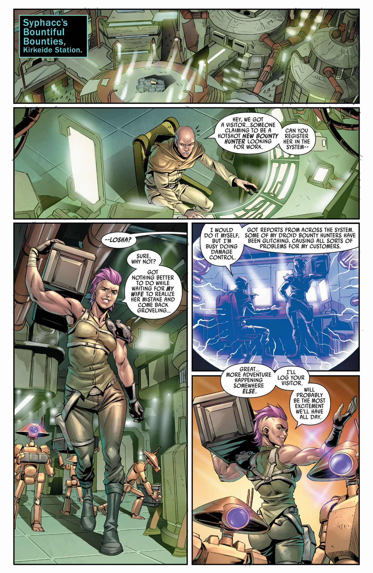 Read online Star Wars: Bounty Hunters comic -  Issue #39 - 14