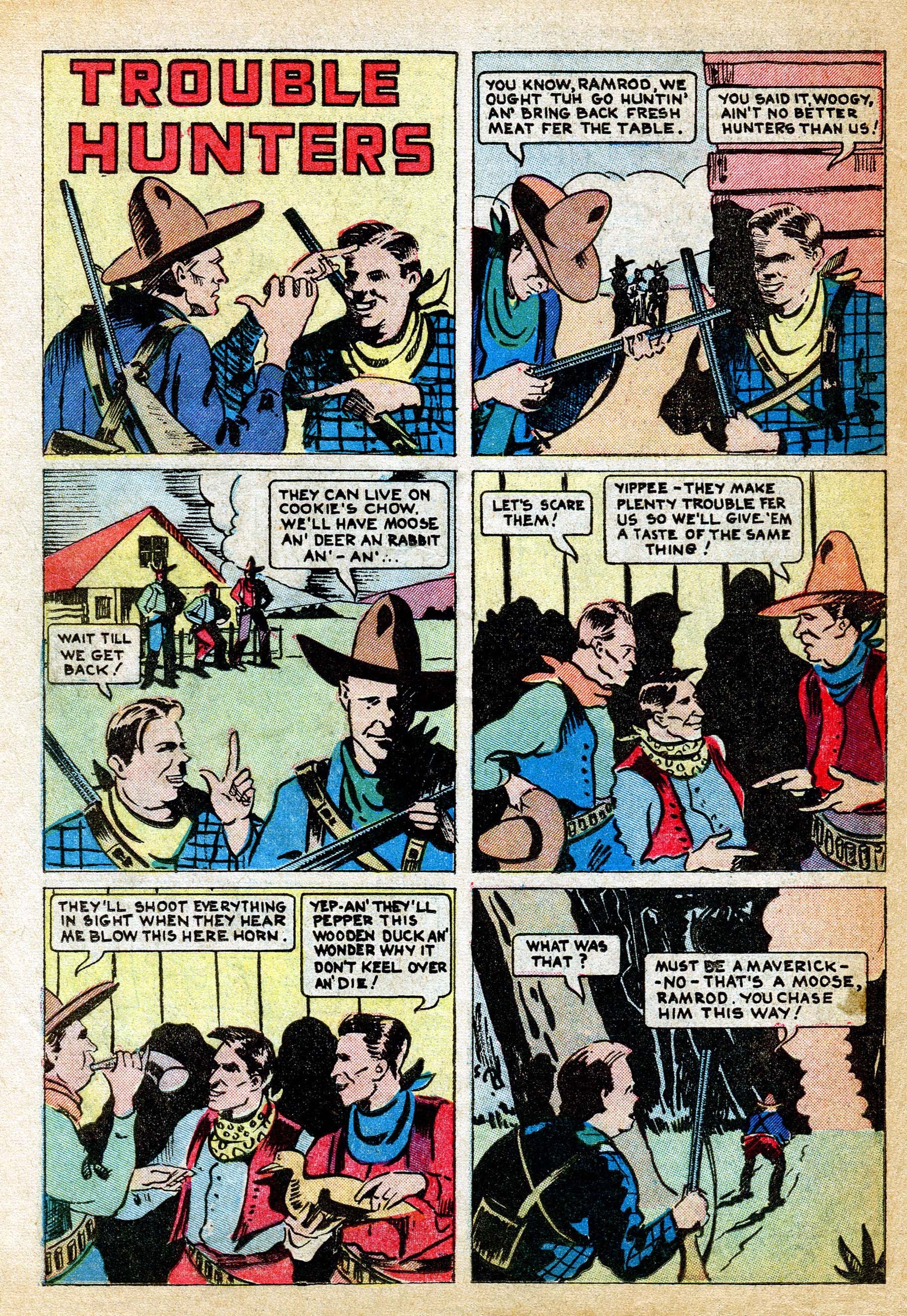 Read online Star Ranger Funnies comic -  Issue #115 - 58