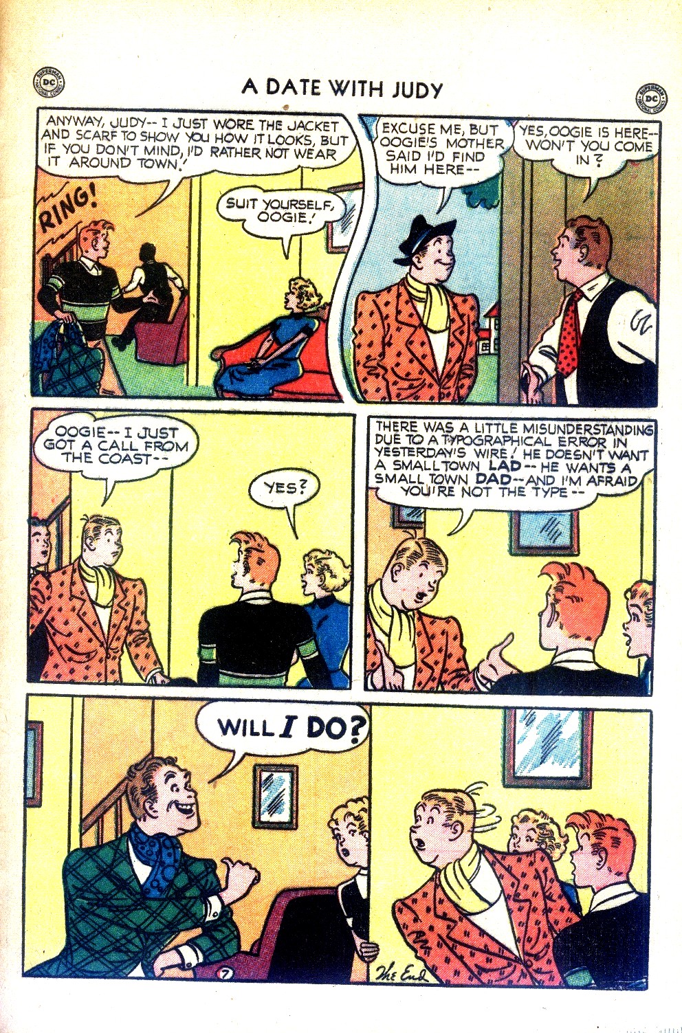 Read online A Date with Judy comic -  Issue #22 - 49