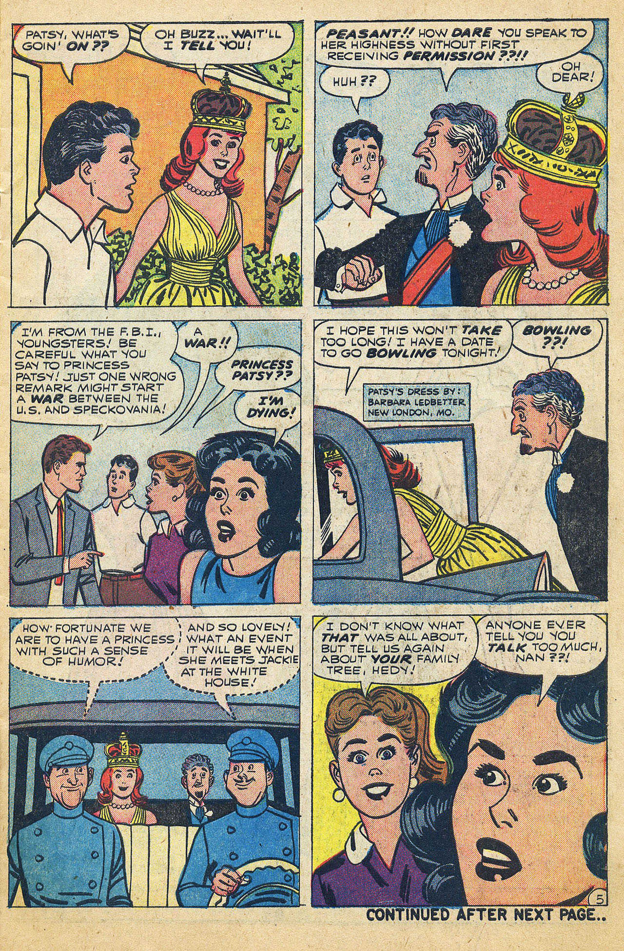 Read online Patsy Walker comic -  Issue #103 - 7