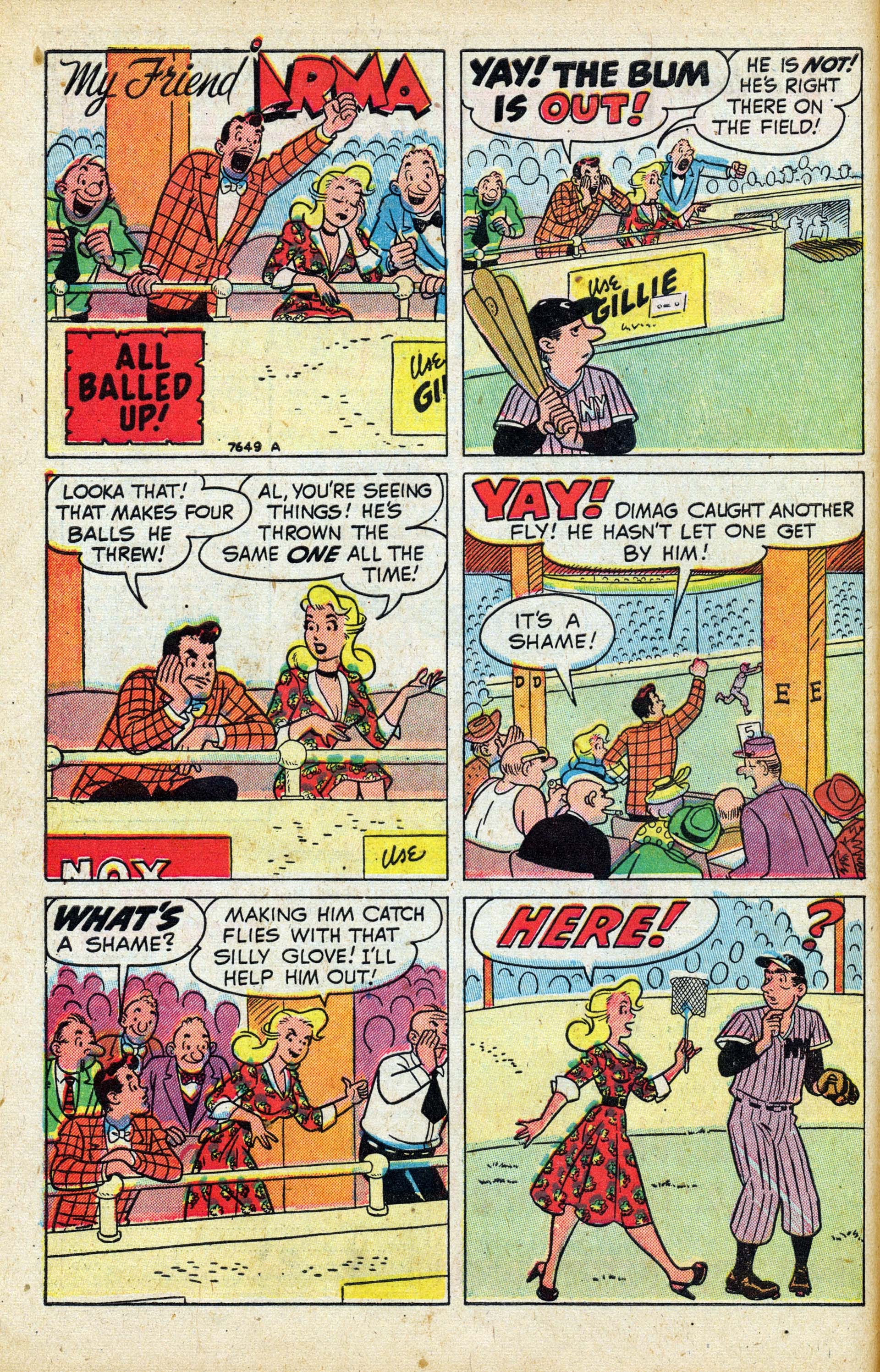 Read online My Friend Irma comic -  Issue #6 - 10