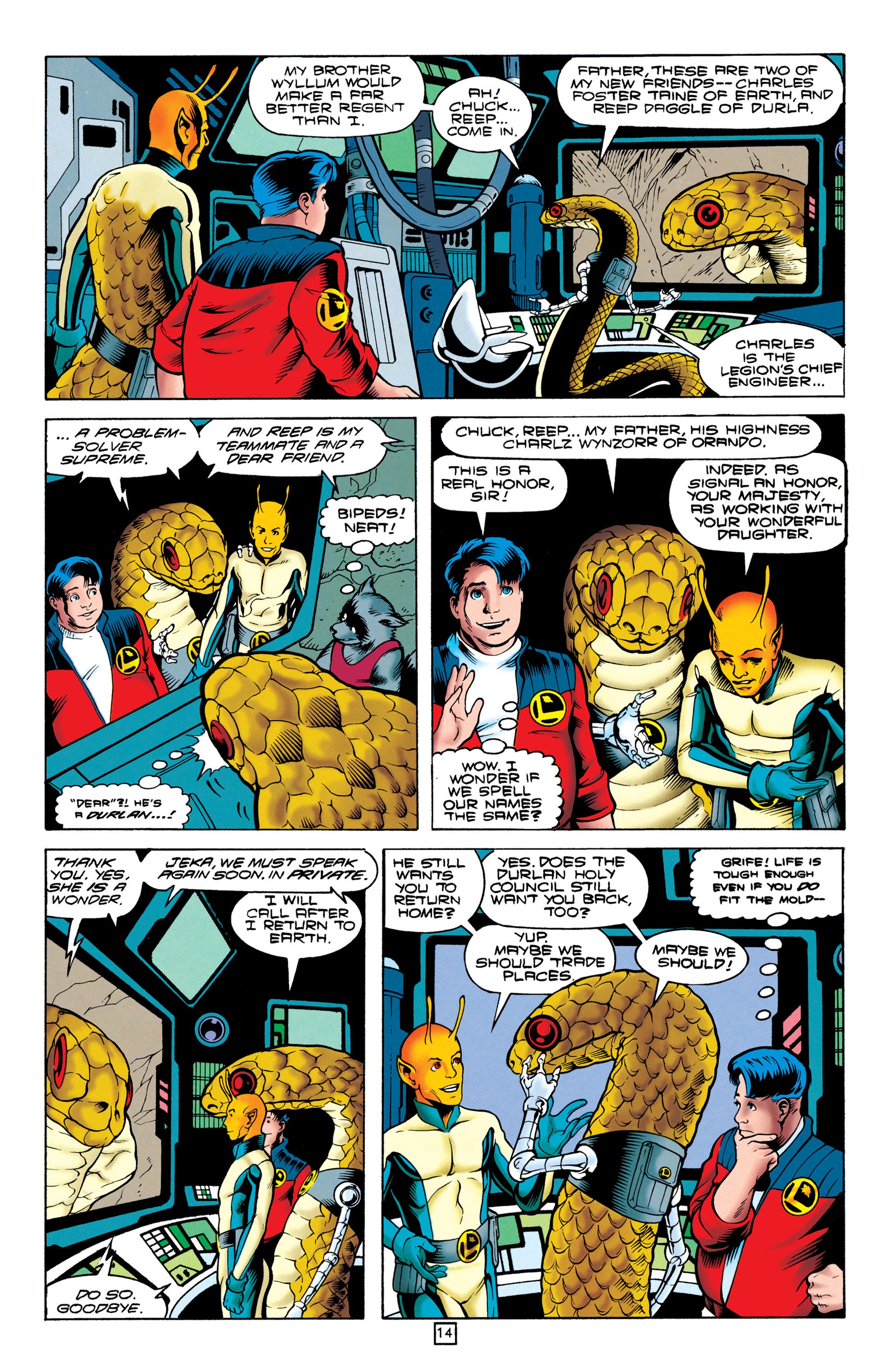 Read online Legionnaires comic -  Issue #55 - 15