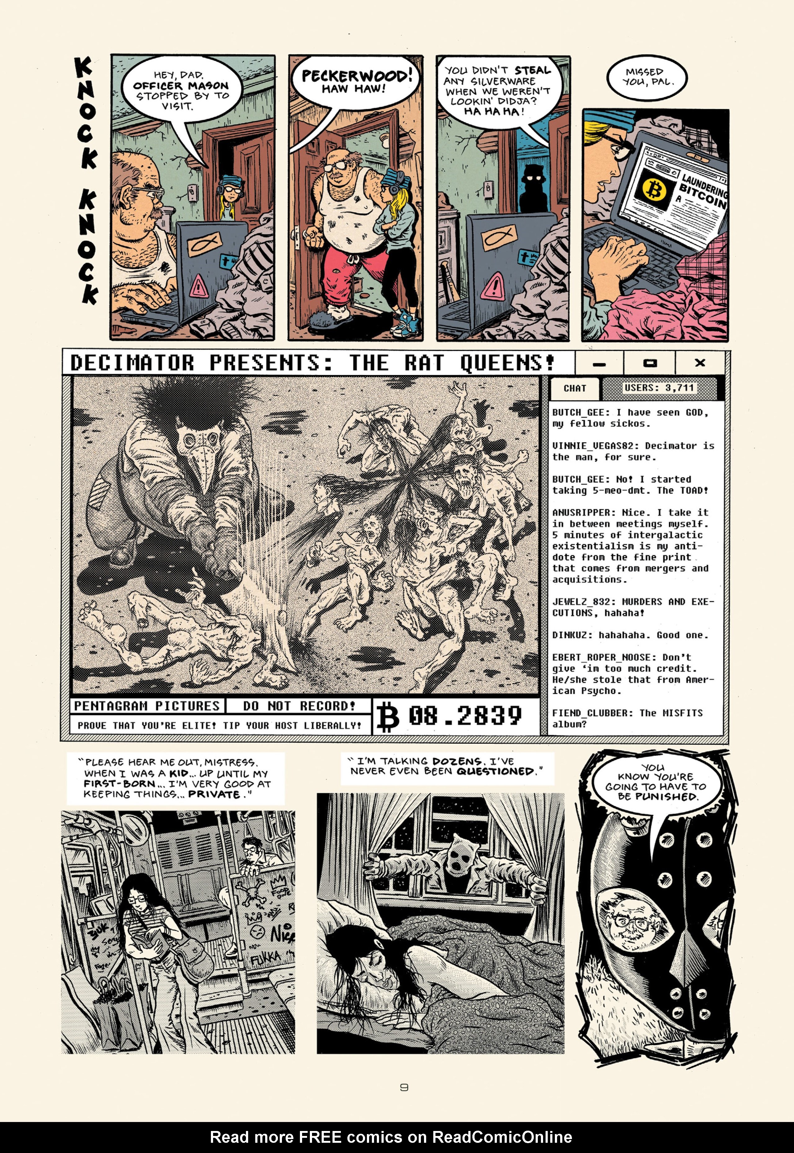 Read online Red Room: Trigger Warnings comic -  Issue # TPB - 19