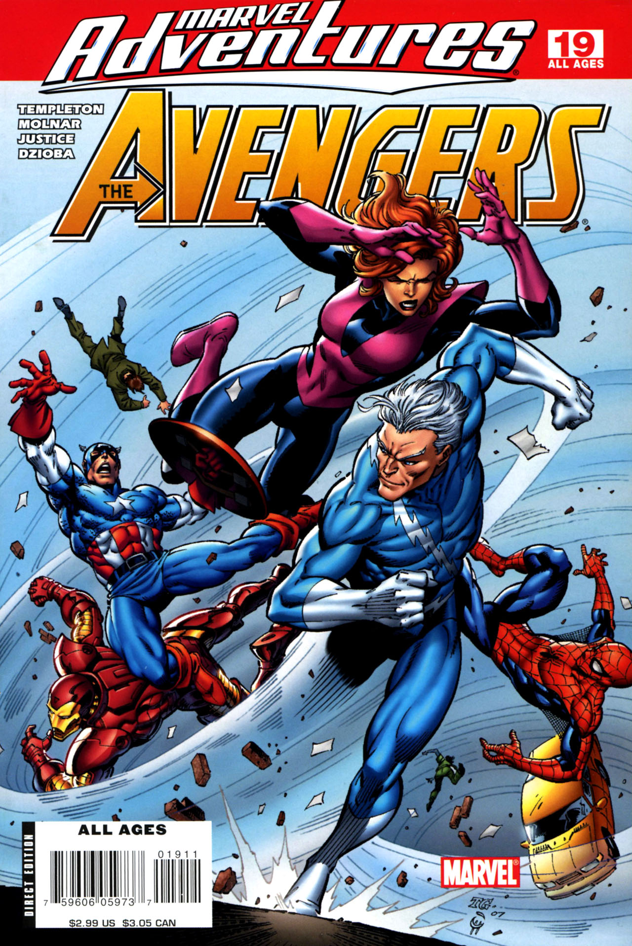 Read online Marvel Adventures The Avengers comic -  Issue #19 - 1