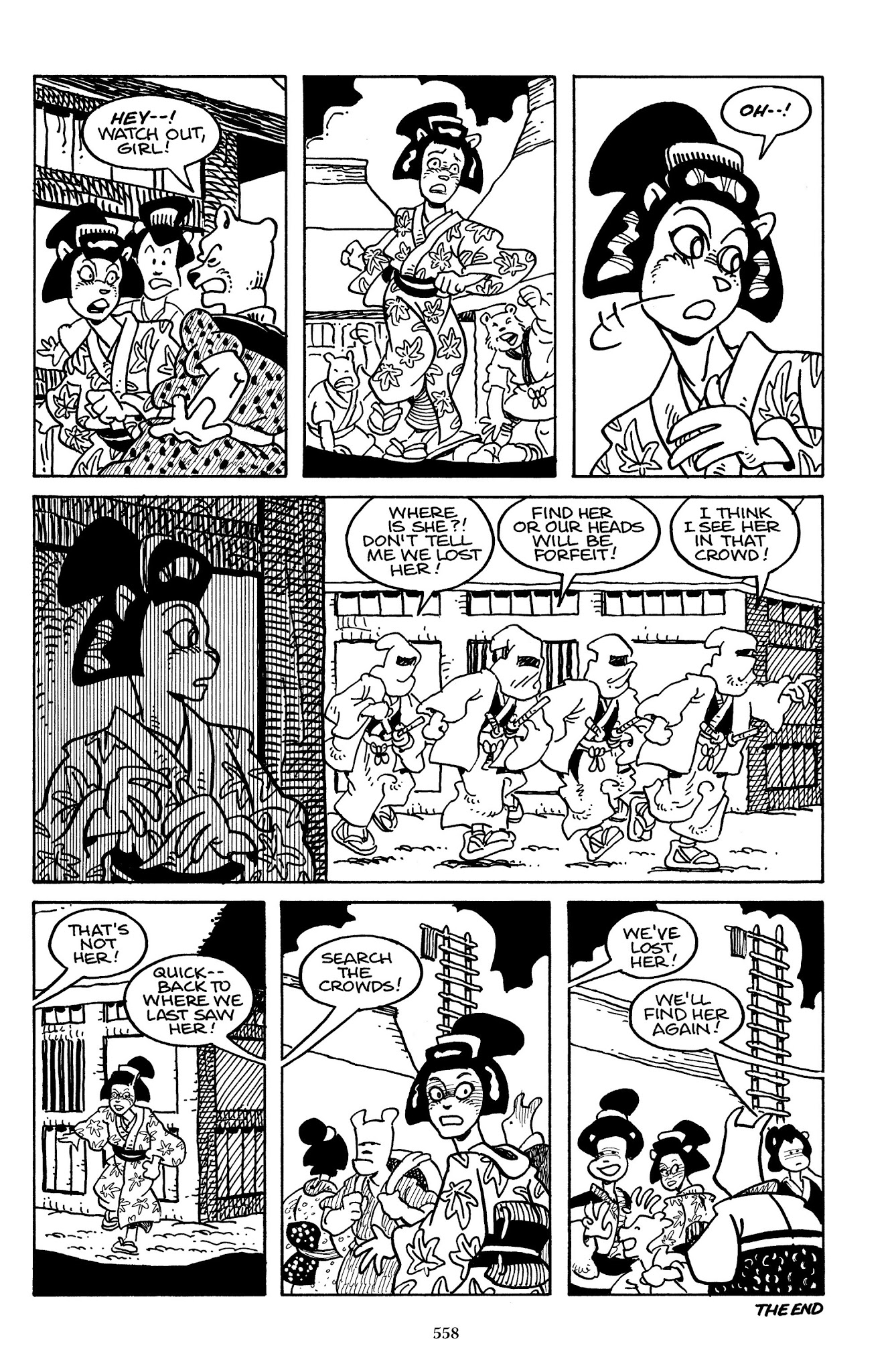 Read online The Usagi Yojimbo Saga comic -  Issue # TPB 2 - 551