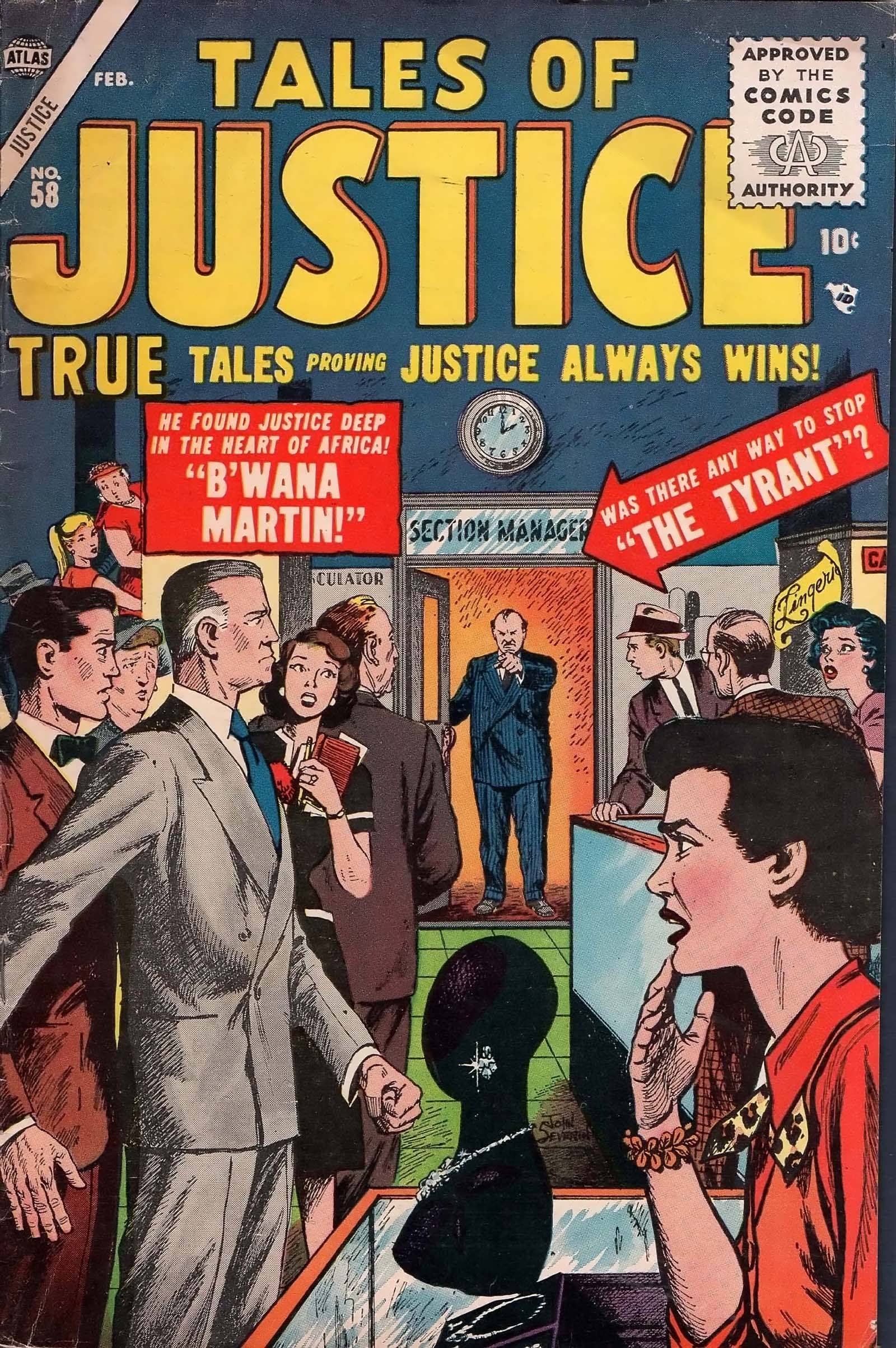 Read online Tales of Justice comic -  Issue #58 - 1