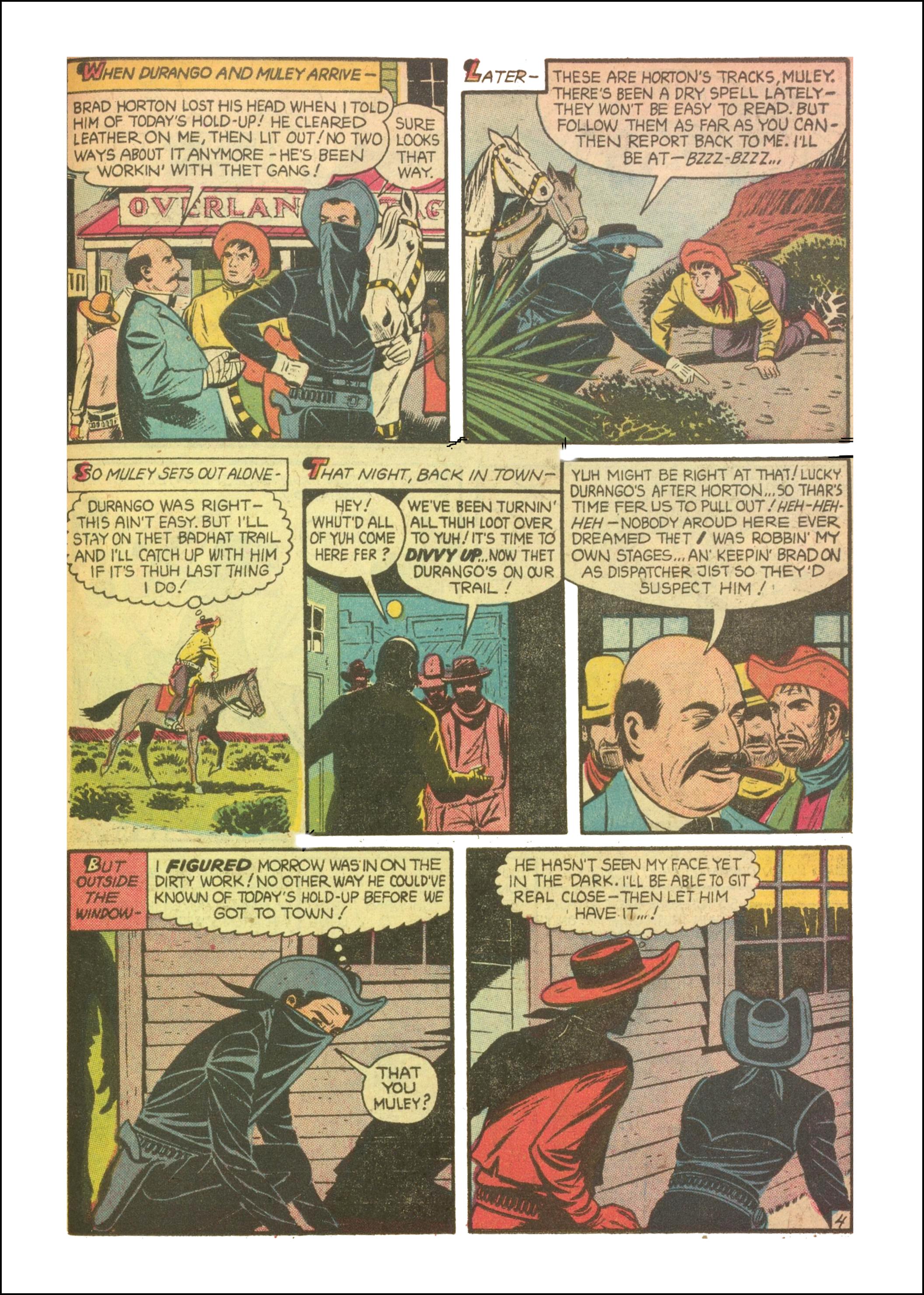 Read online Charles Starrett as The Durango Kid comic -  Issue #36 - 23