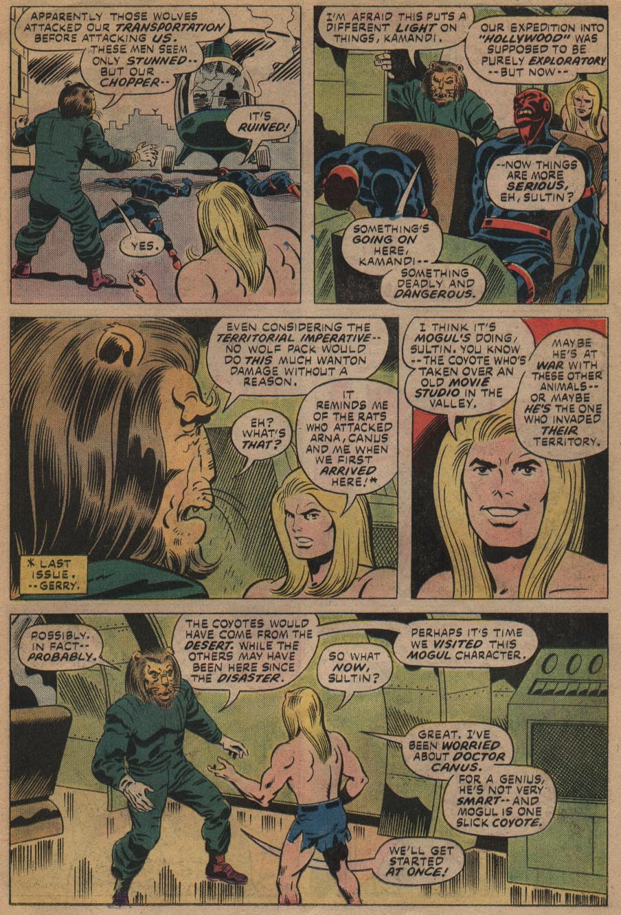 Read online Kamandi, The Last Boy On Earth comic -  Issue #42 - 9