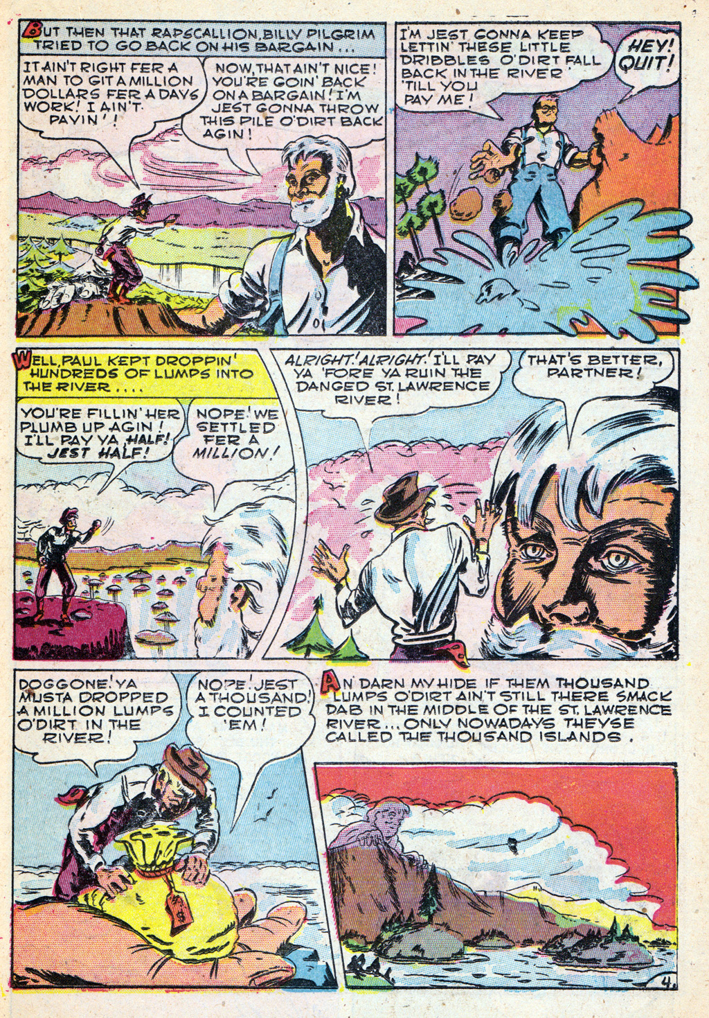 Read online Cowboy Western Comics (1948) comic -  Issue #17 - 21