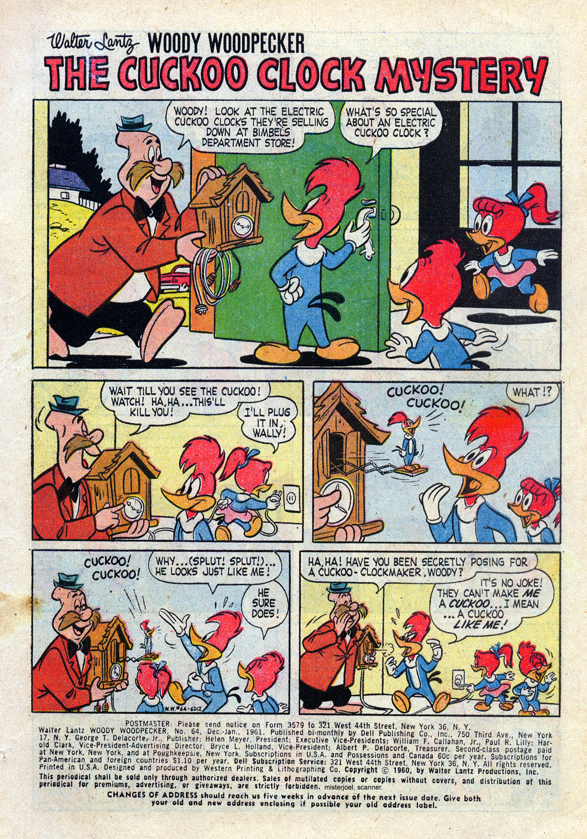 Read online Walter Lantz Woody Woodpecker (1952) comic -  Issue #64 - 3