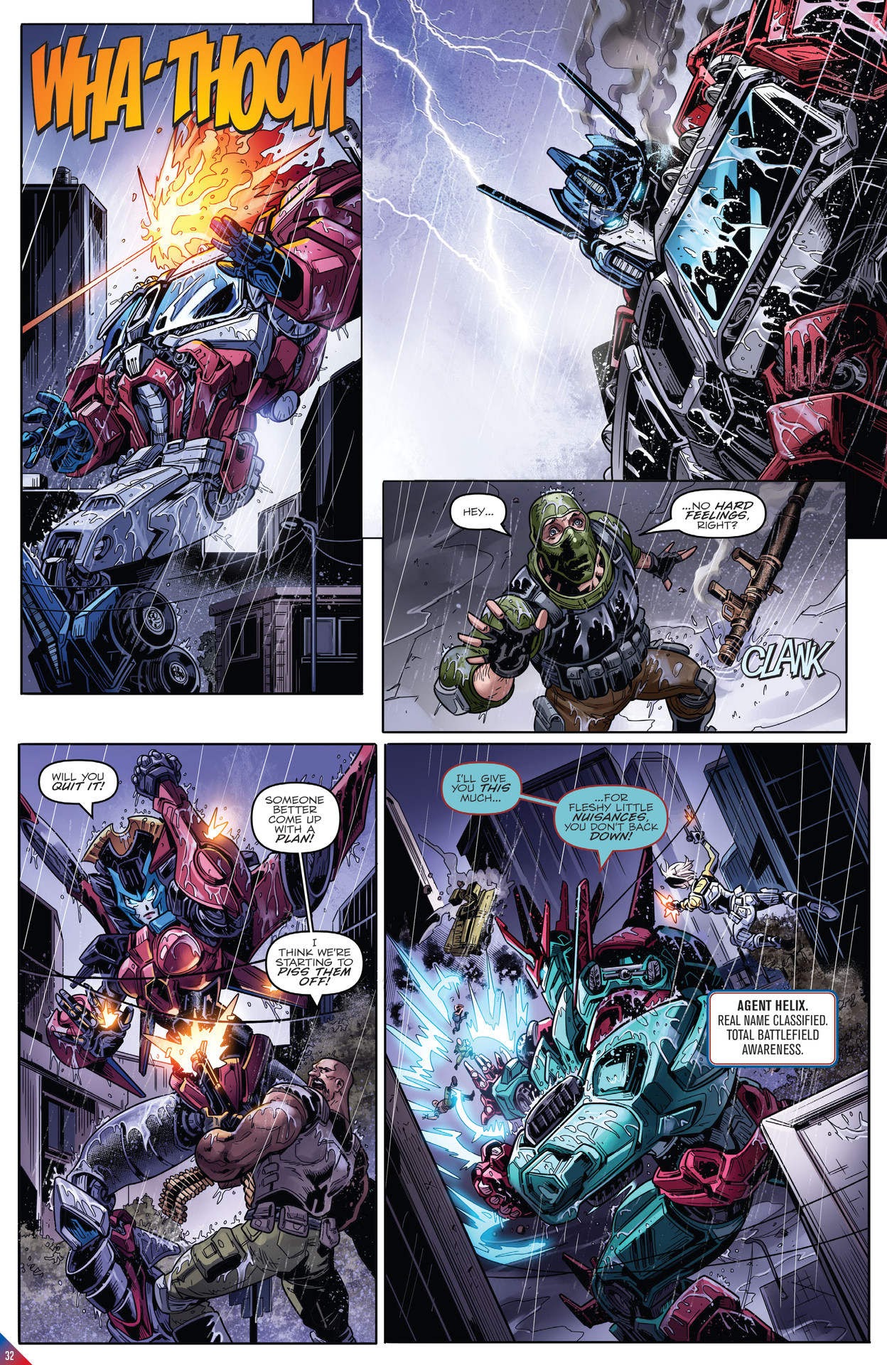 Read online Transformers: The IDW Collection Phase Three comic -  Issue # TPB 1 (Part 1) - 32