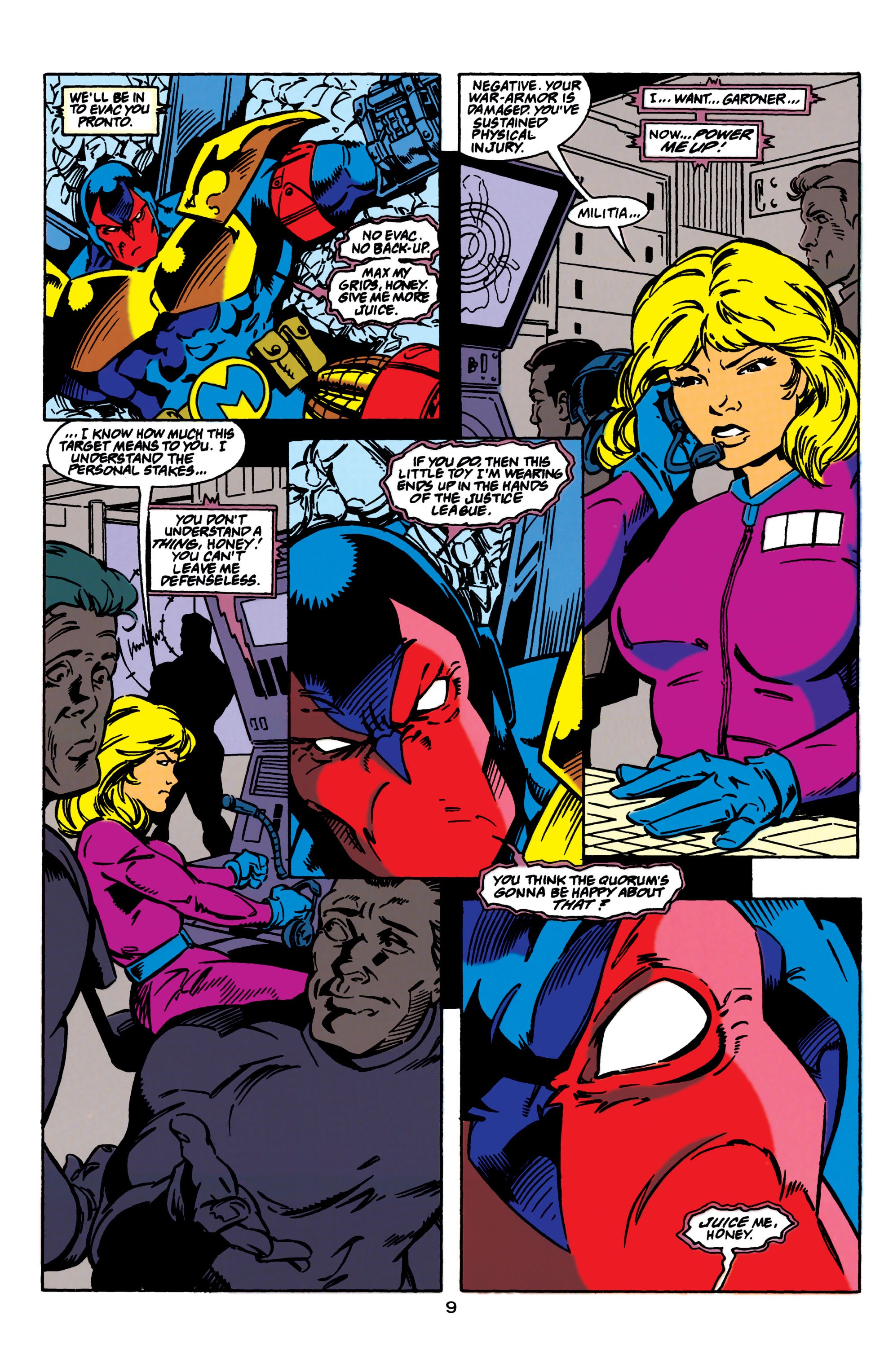 Read online Guy Gardner: Warrior comic -  Issue #19 - 9
