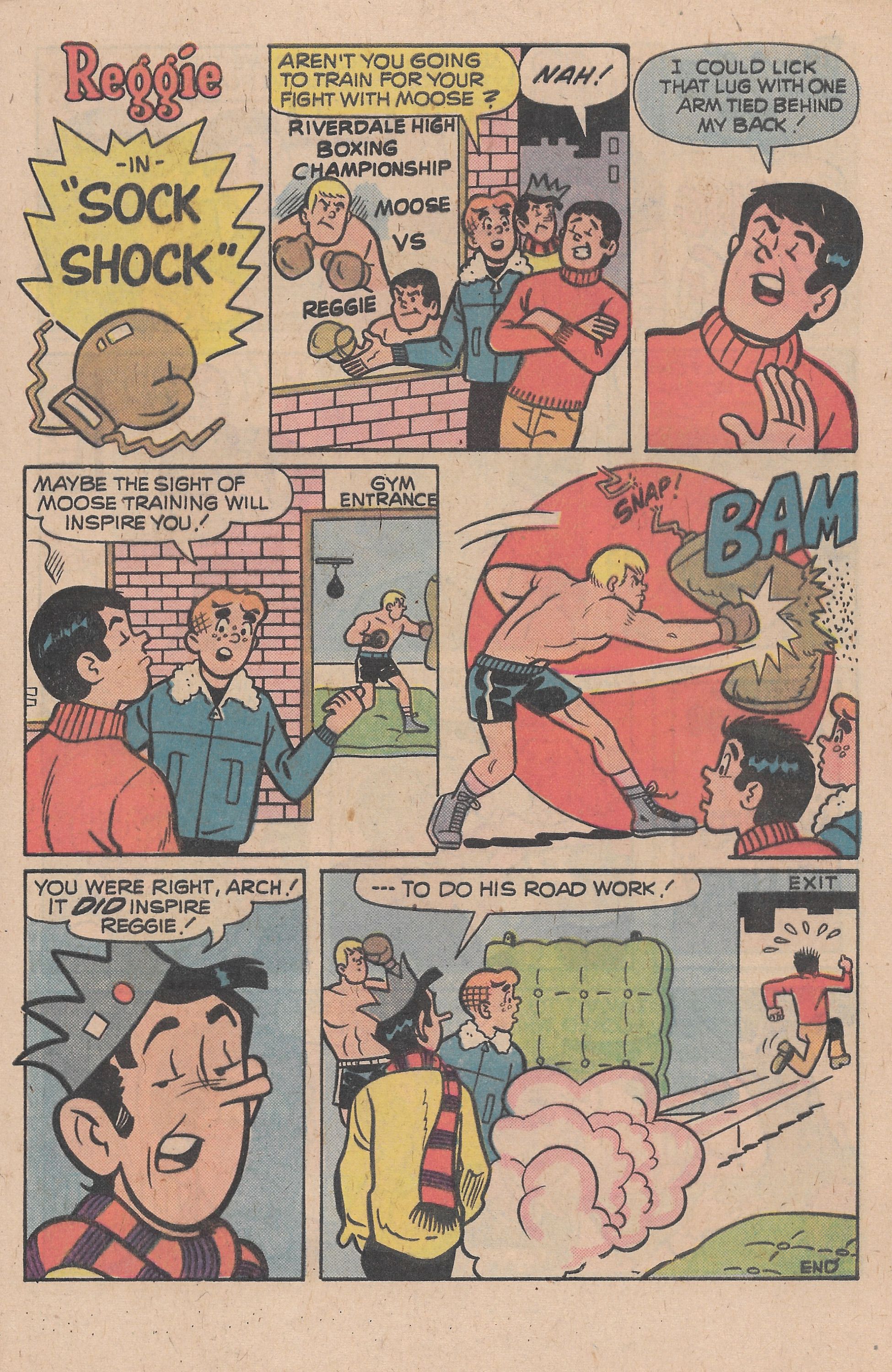 Read online Reggie's Wise Guy Jokes comic -  Issue #53 - 29