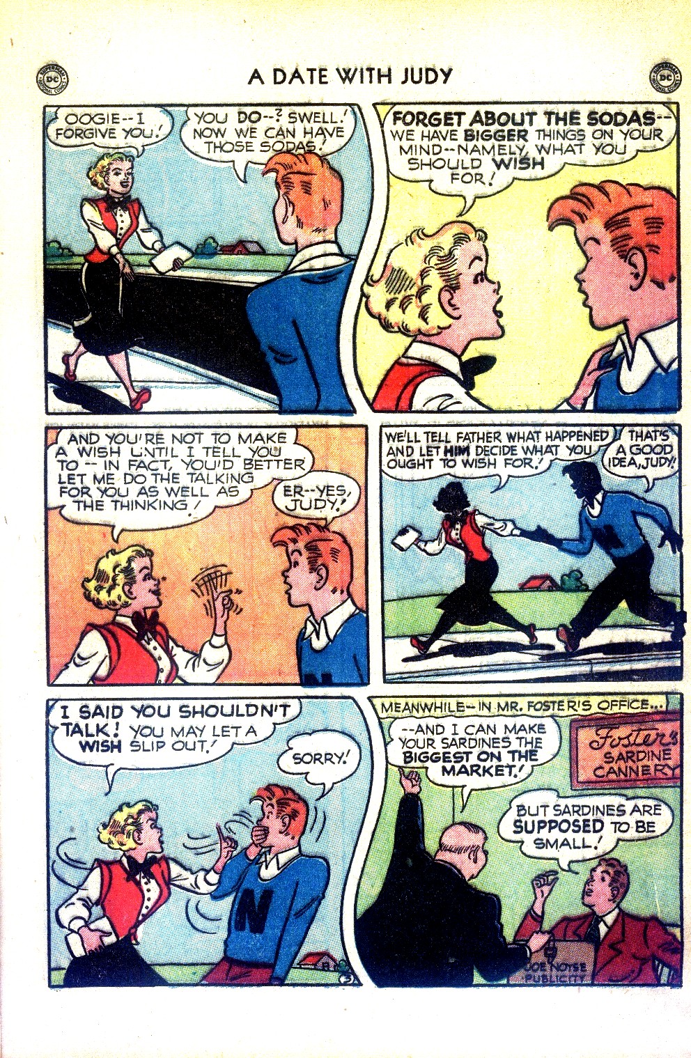 Read online A Date with Judy comic -  Issue #22 - 5