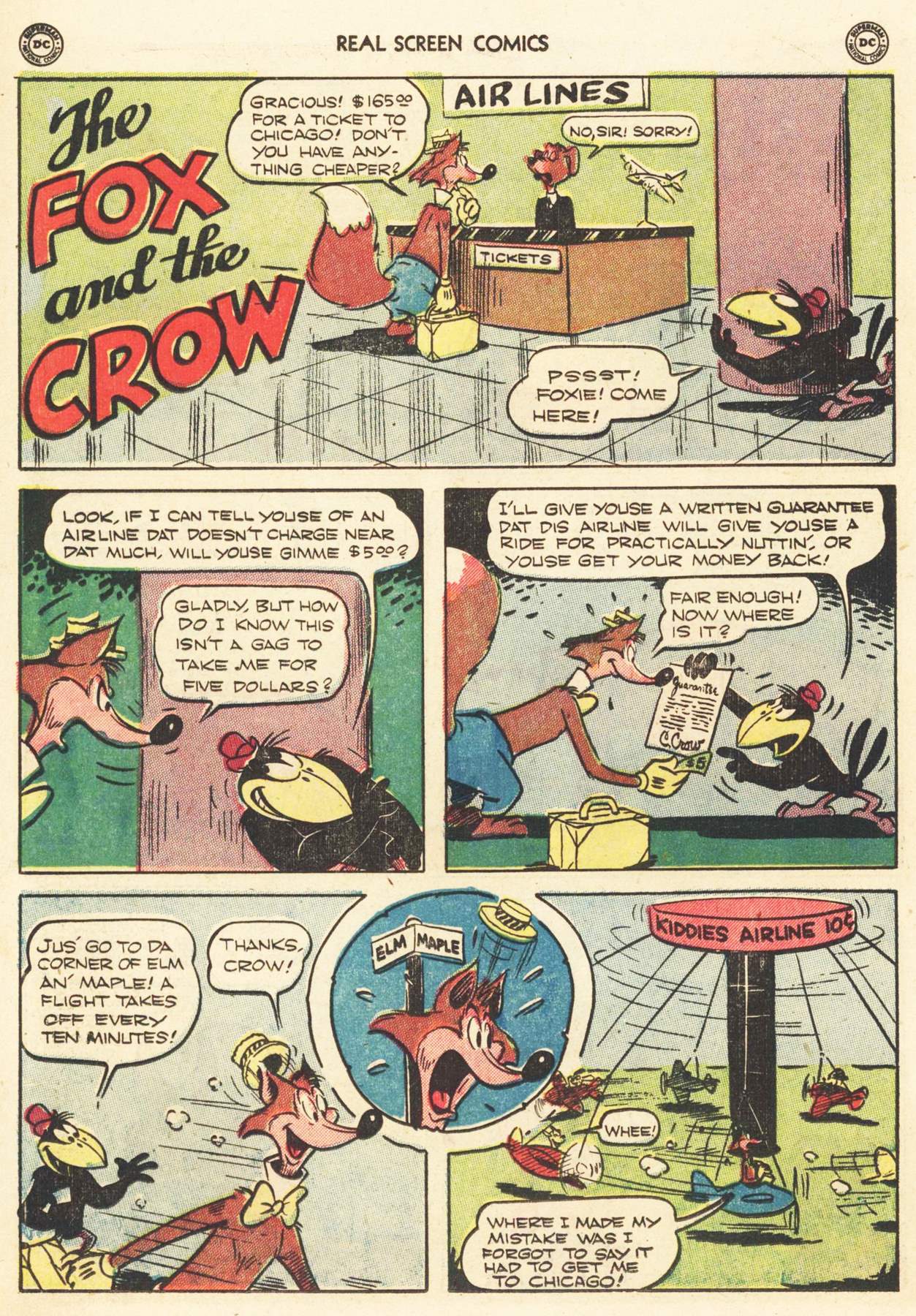 Read online Real Screen Comics comic -  Issue #31 - 20
