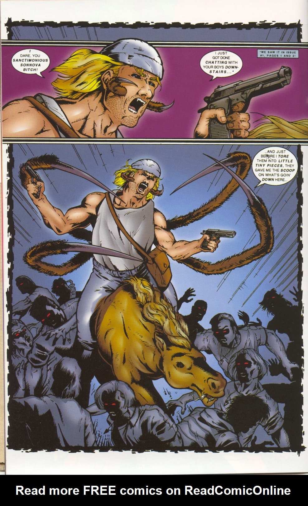 Read online Widow: Metal Gypsies comic -  Issue #3 - 6