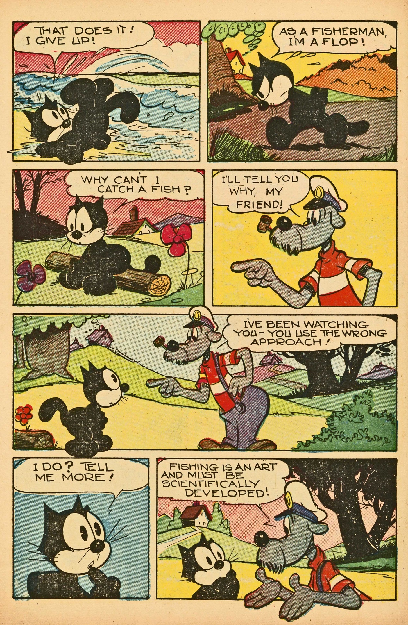 Read online Felix the Cat (1951) comic -  Issue #36 - 16