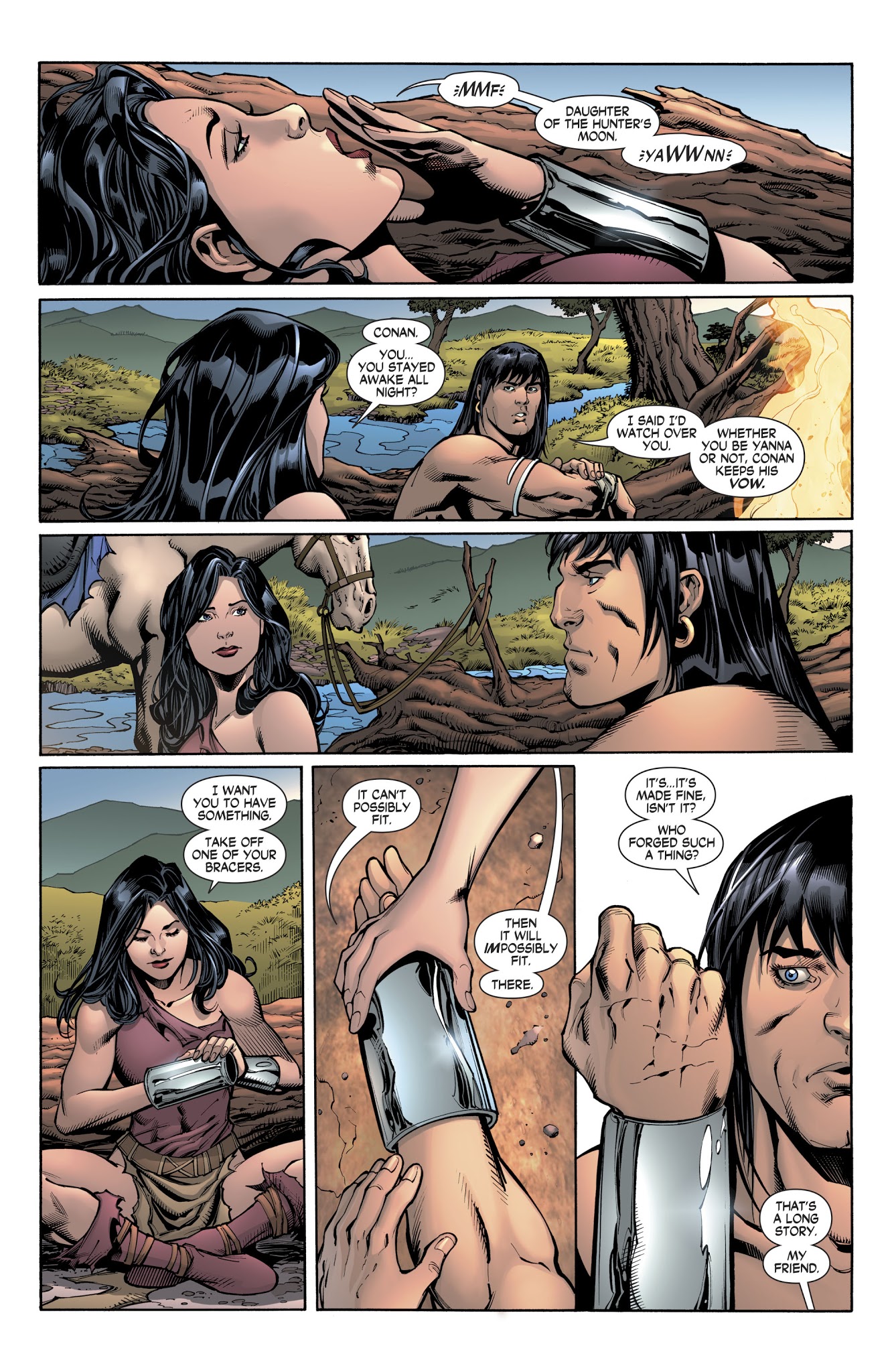 Read online Wonder Woman/Conan comic -  Issue #5 - 16