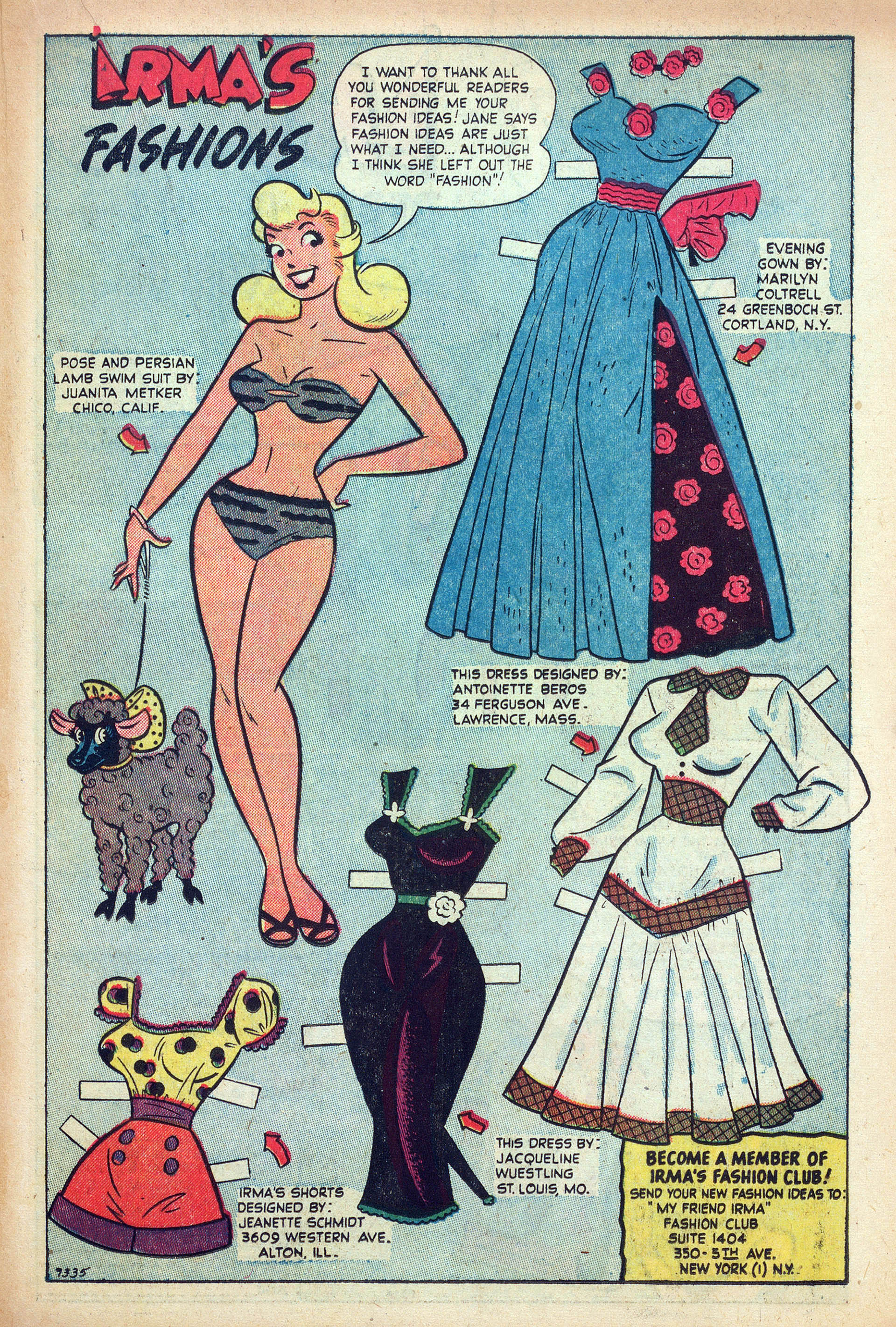 Read online My Friend Irma comic -  Issue #15 - 19