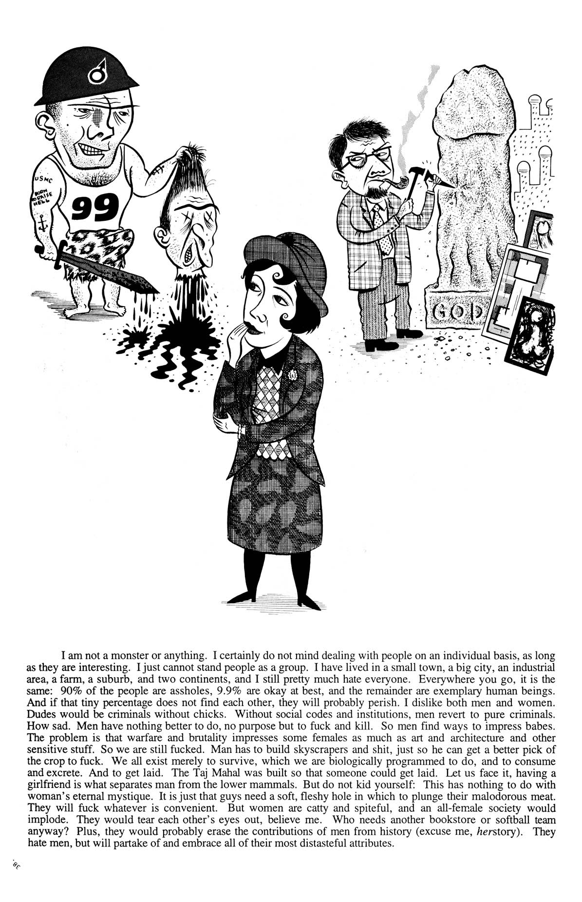 Read online Schizo comic -  Issue #2 - 40