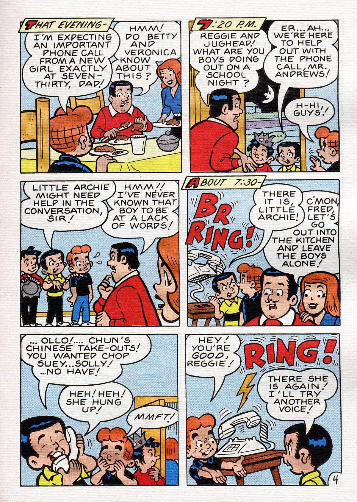 Read online Archie's Double Digest Magazine comic -  Issue #151 - 110