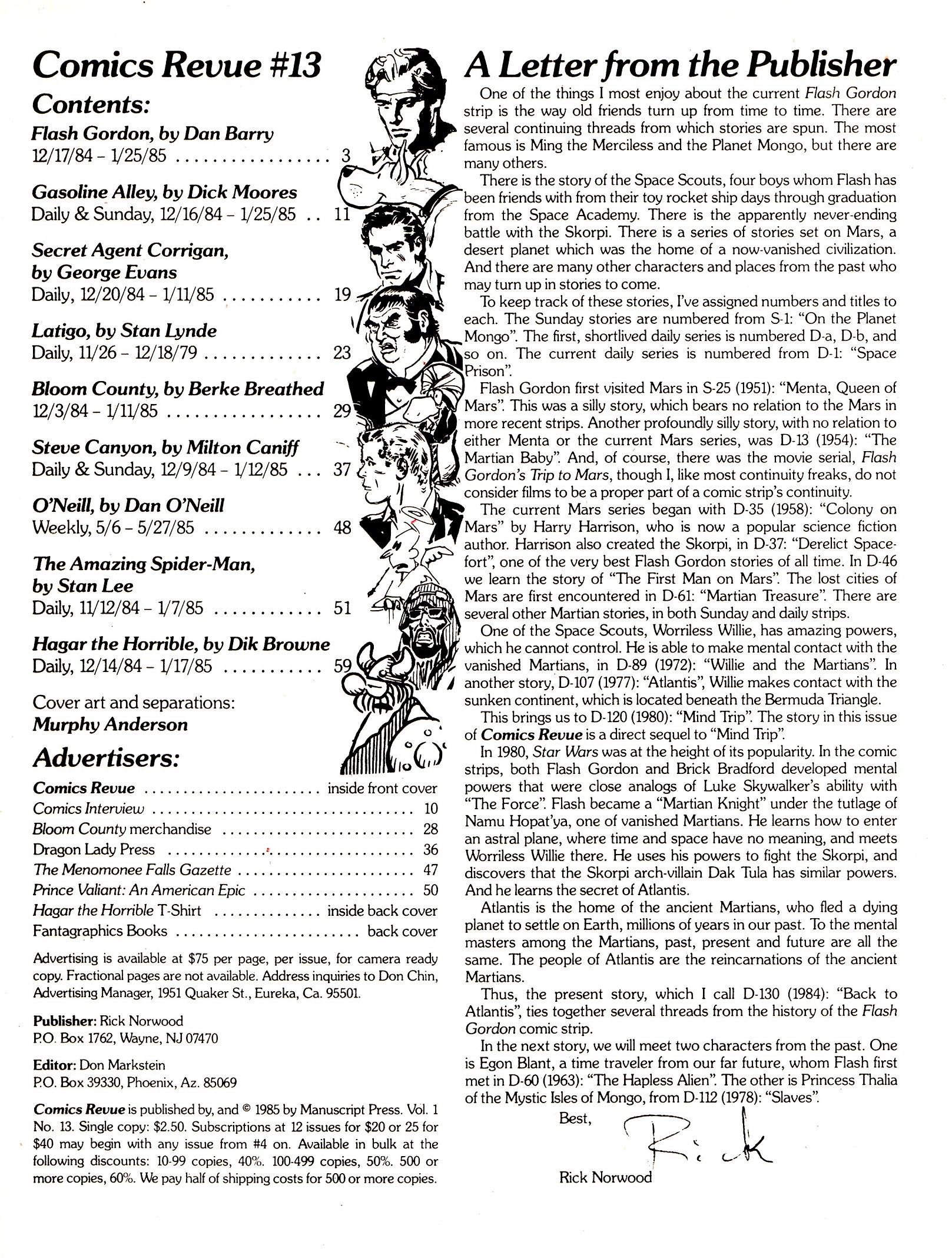 Read online Comics Revue comic -  Issue #13 - 3