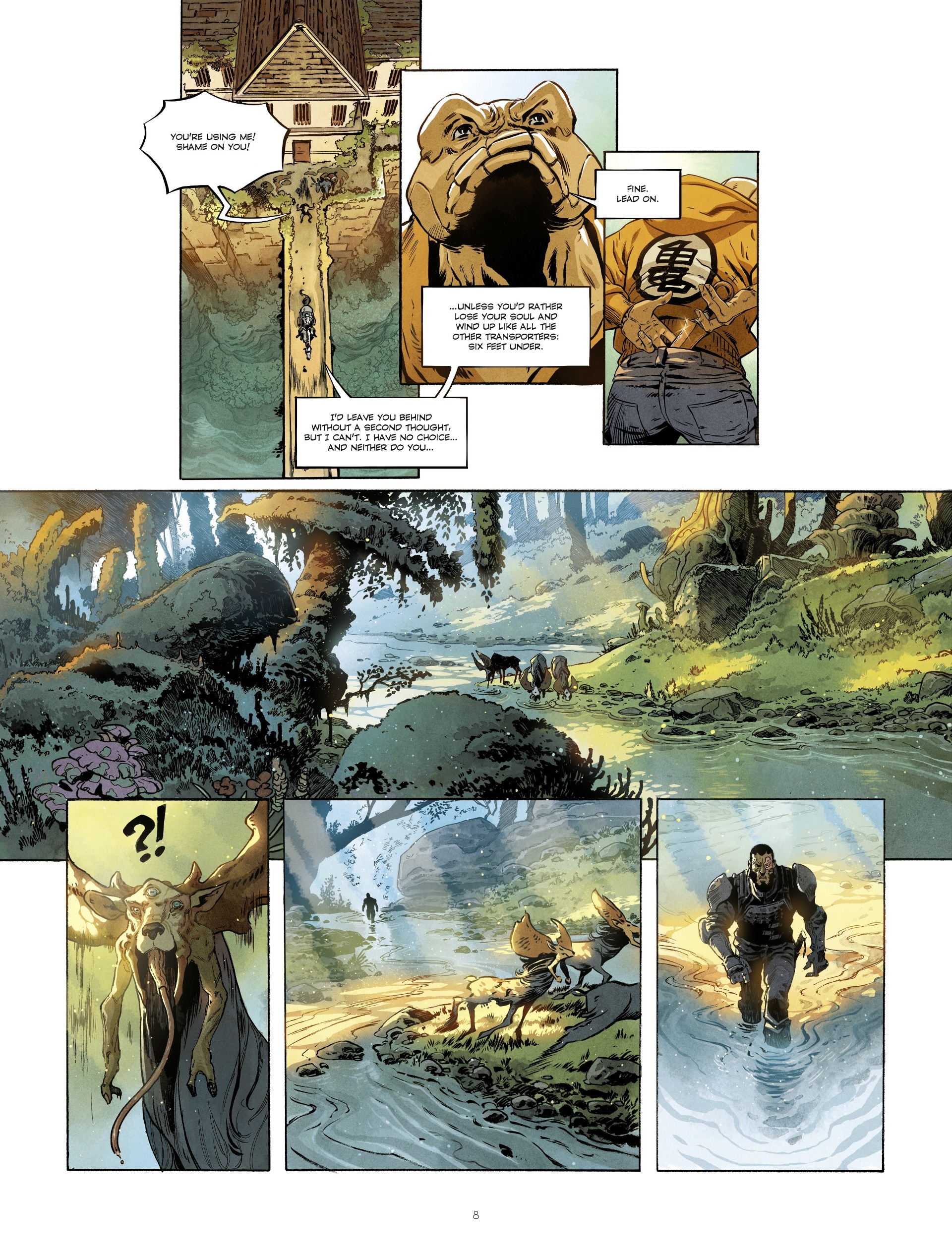 Read online The Transporter comic -  Issue #4 - 8