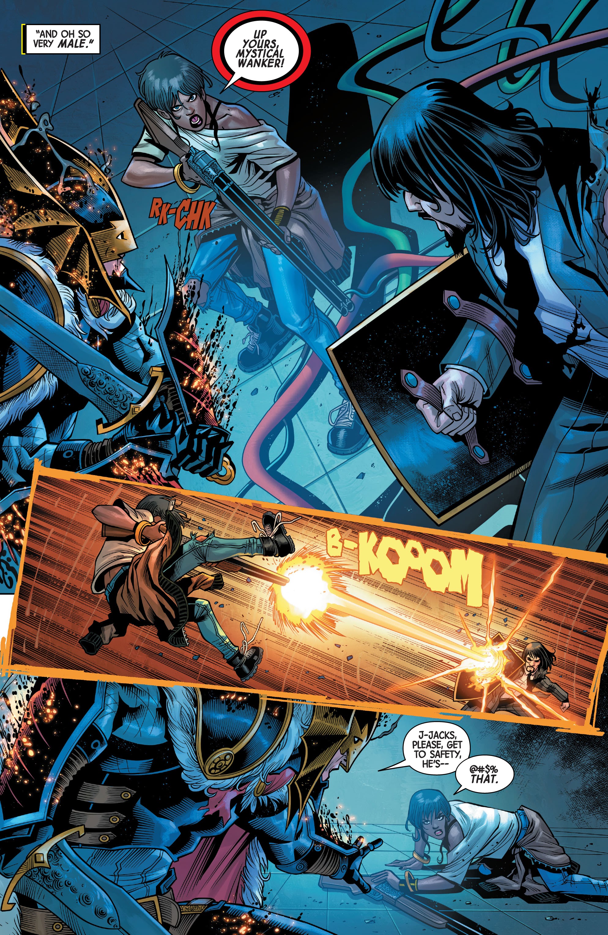 Read online Black Knight: Curse Of The Ebony Blade comic -  Issue #4 - 12