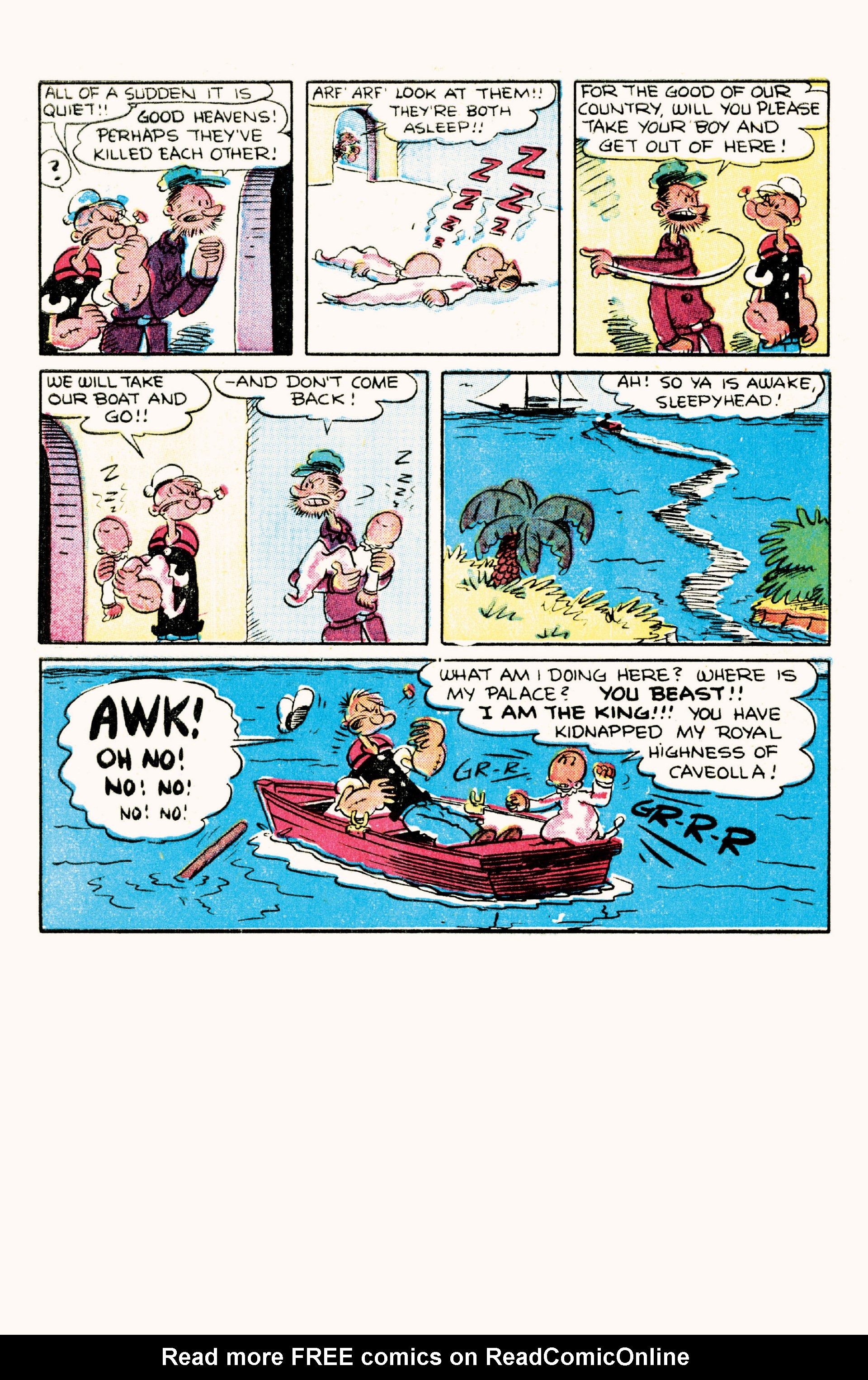 Read online Classic Popeye comic -  Issue #24 - 28