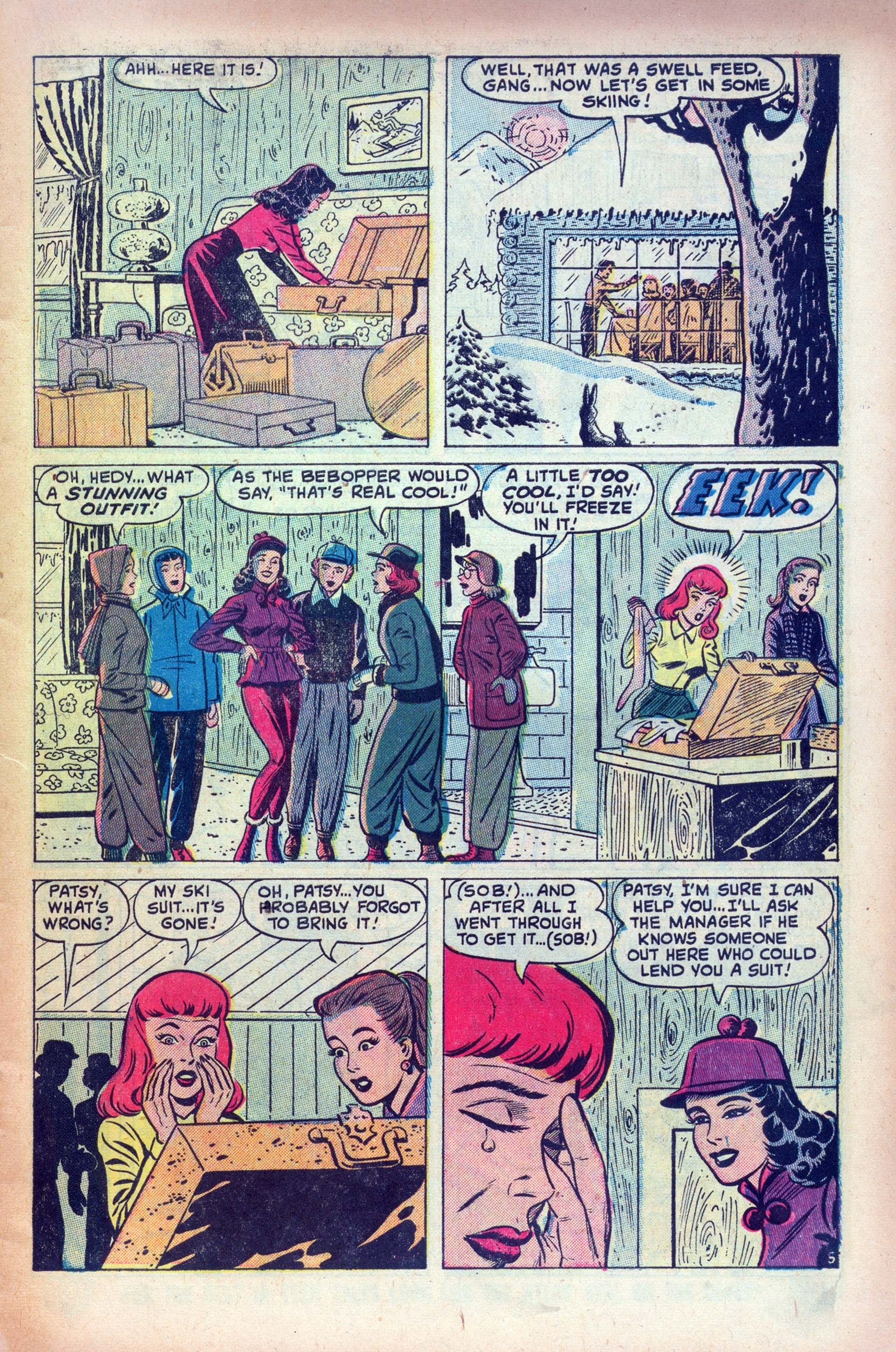 Read online Patsy and Hedy comic -  Issue #25 - 7