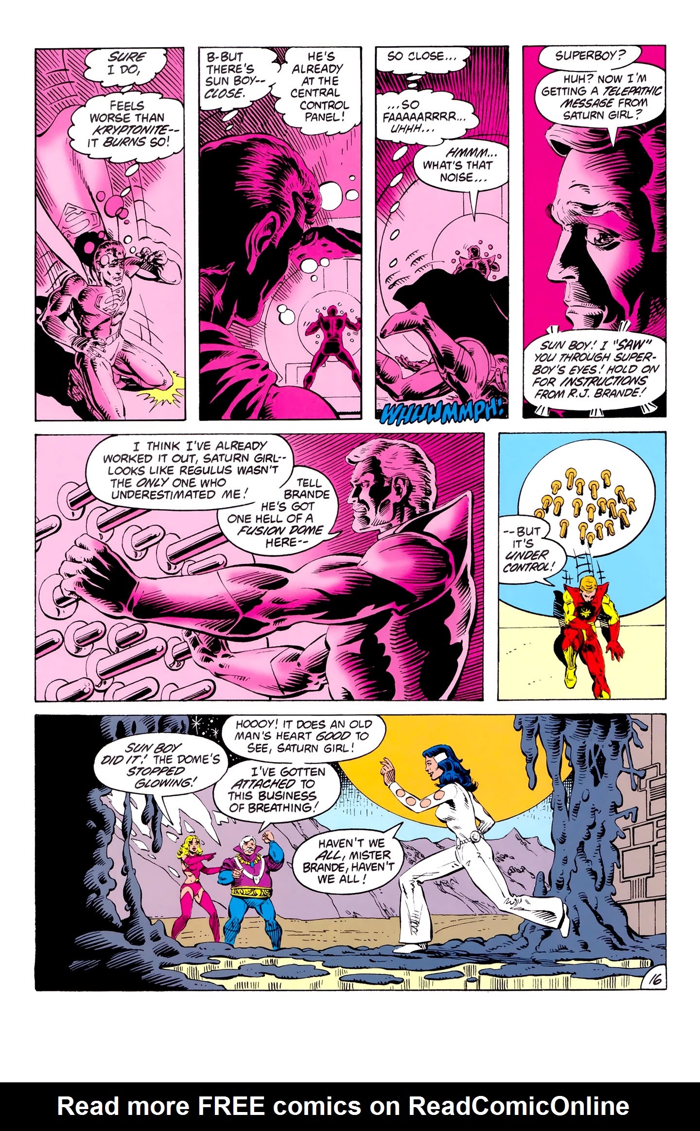 Read online Legion of Super-Heroes (1980) comic -  Issue #286 - 17