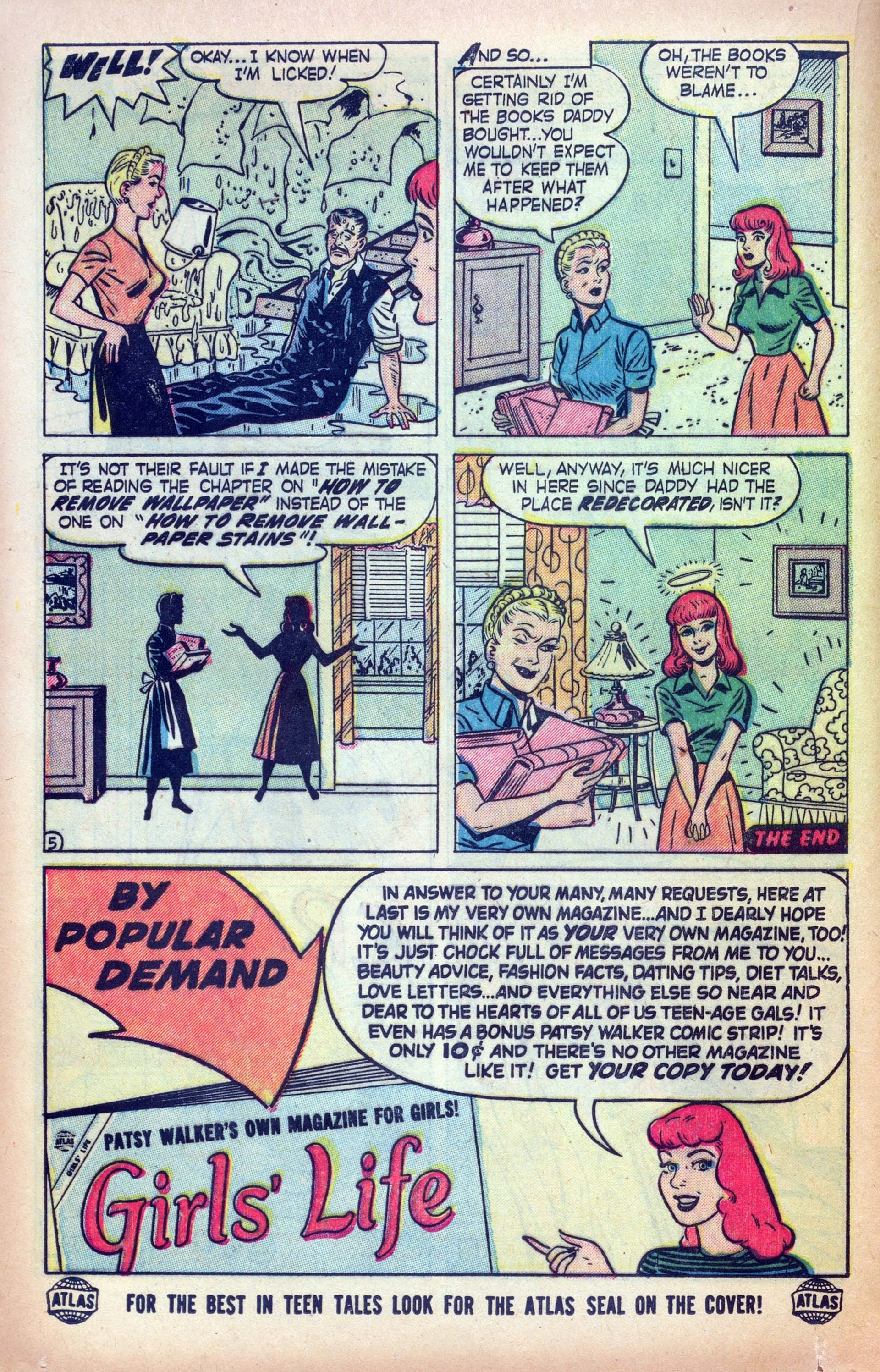 Read online Patsy and Hedy comic -  Issue #25 - 16