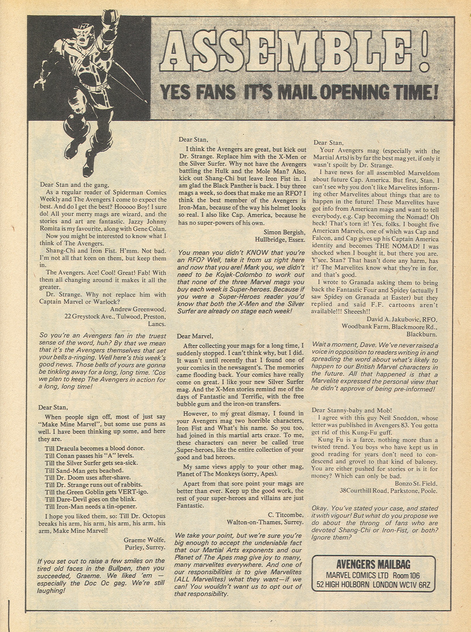 Read online The Avengers (1973) comic -  Issue #94 - 12