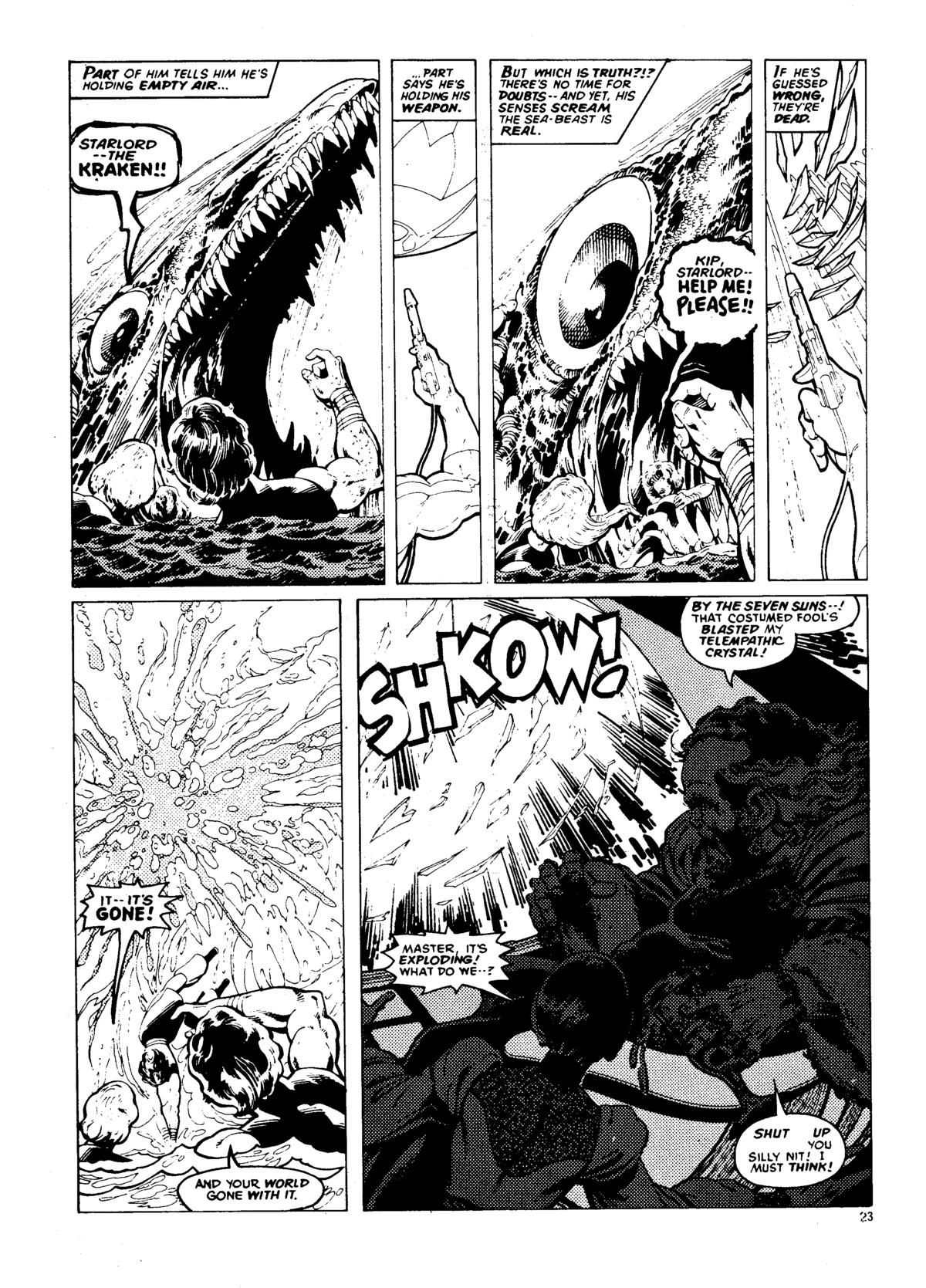 Read online Star Wars Weekly comic -  Issue #20 - 23