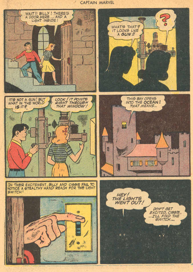 Read online Captain Marvel Adventures comic -  Issue #30 - 38