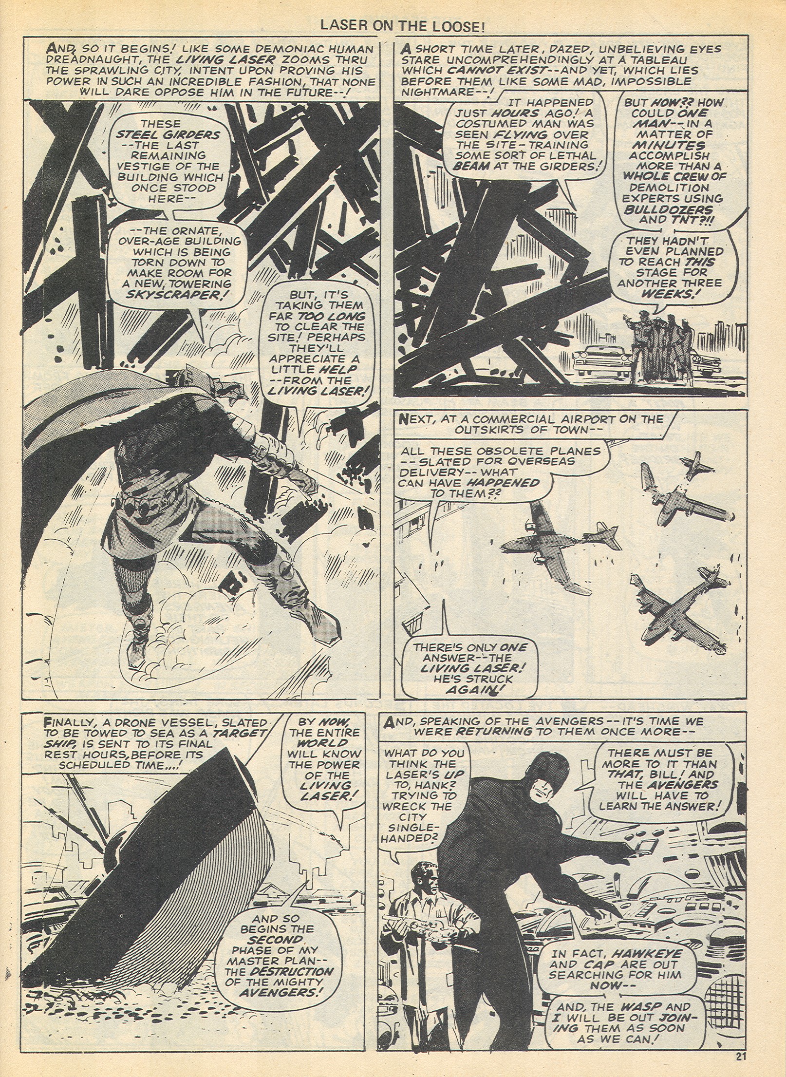 Read online The Avengers (1973) comic -  Issue #35 - 21