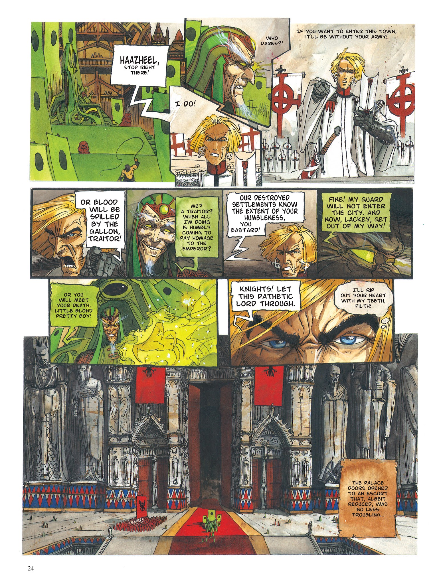 Read online The Black Moon Chronicles comic -  Issue #3 - 25