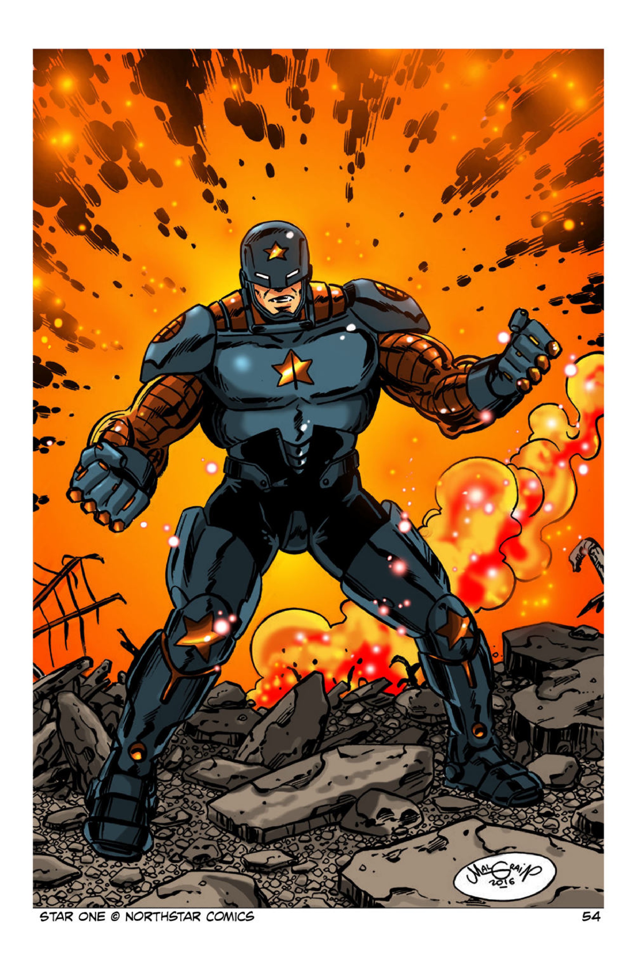Read online The Art of Chris Malgrain comic -  Issue #5 - 45